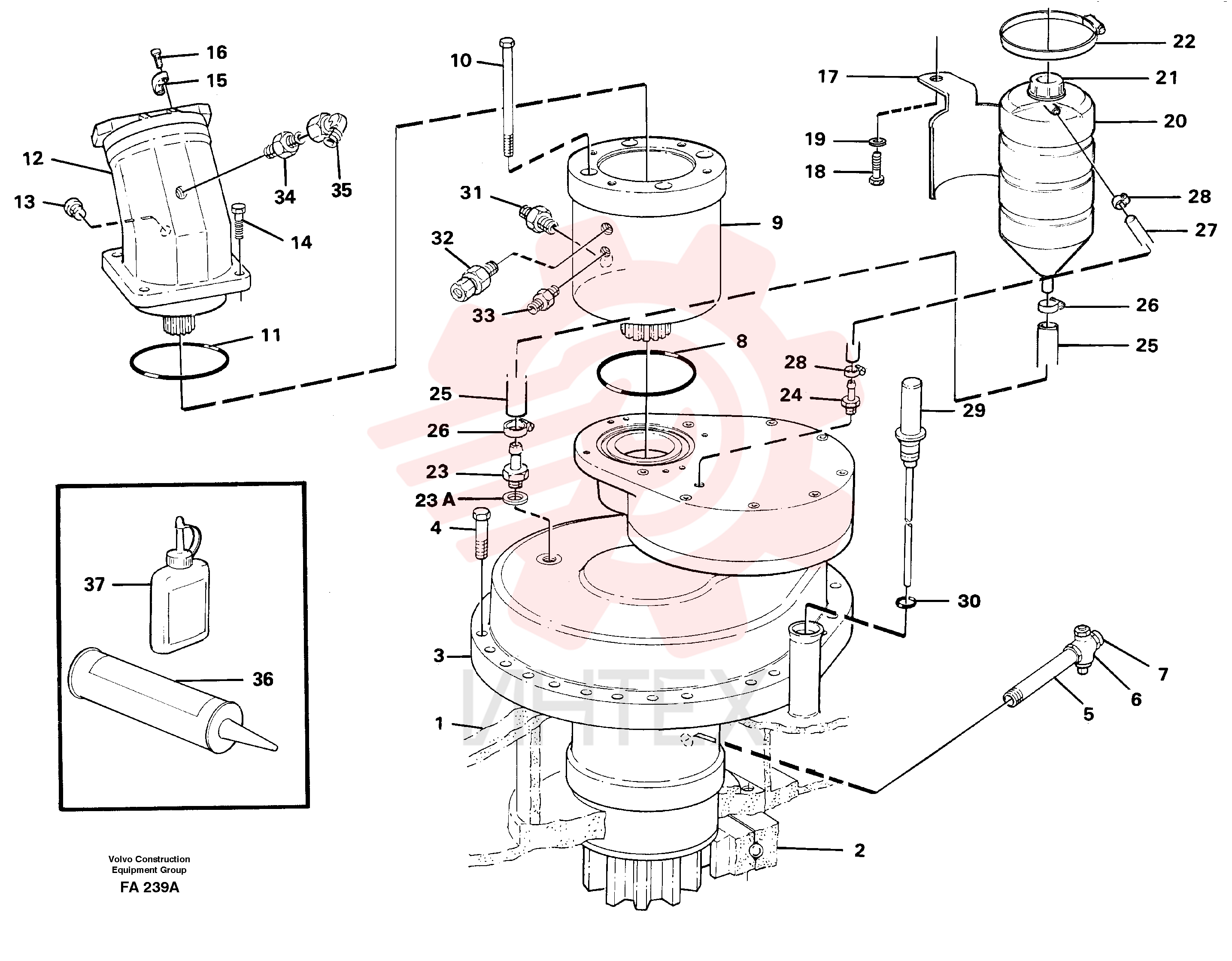 Tube Socket VOE 14013443