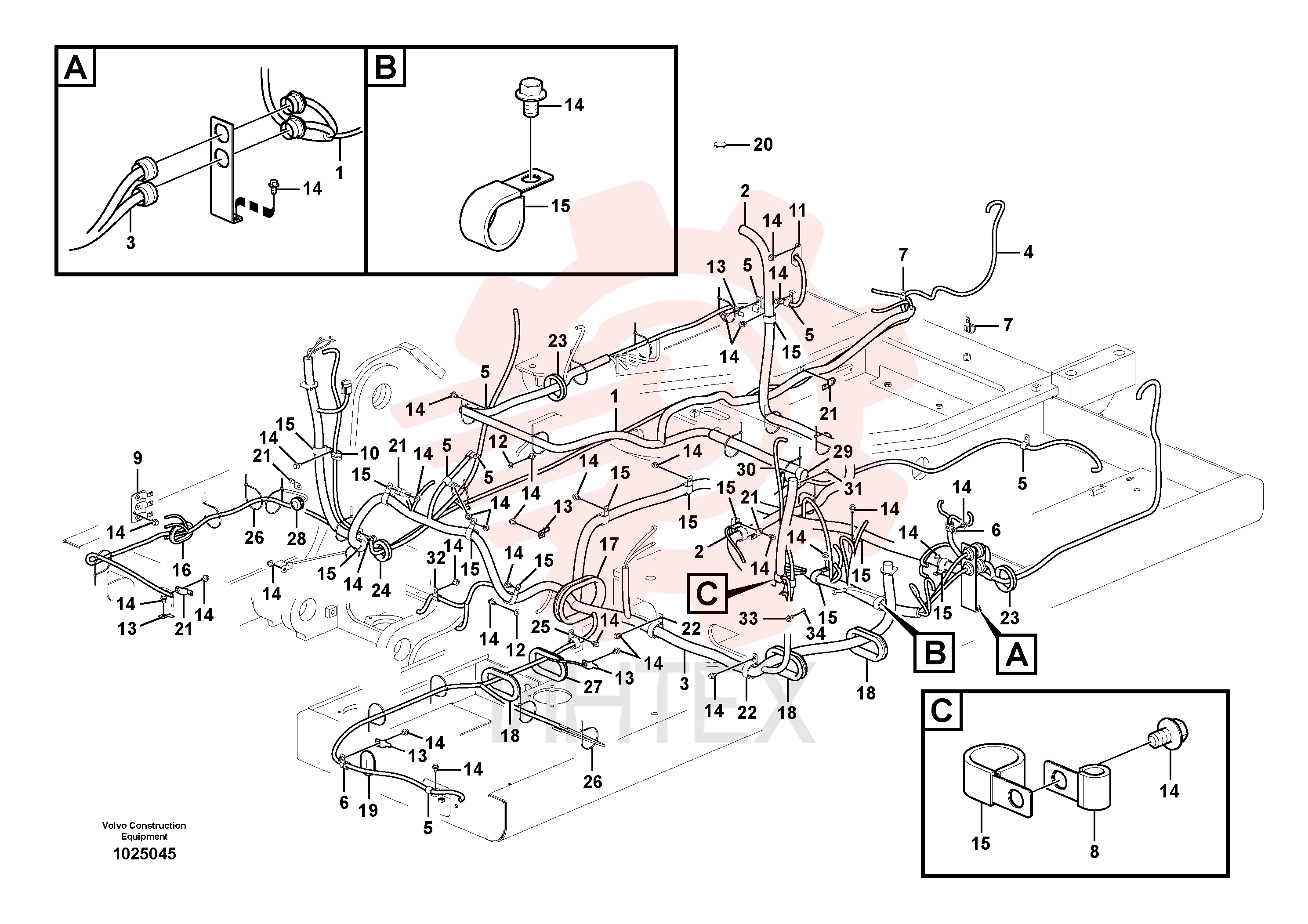 Cable harness