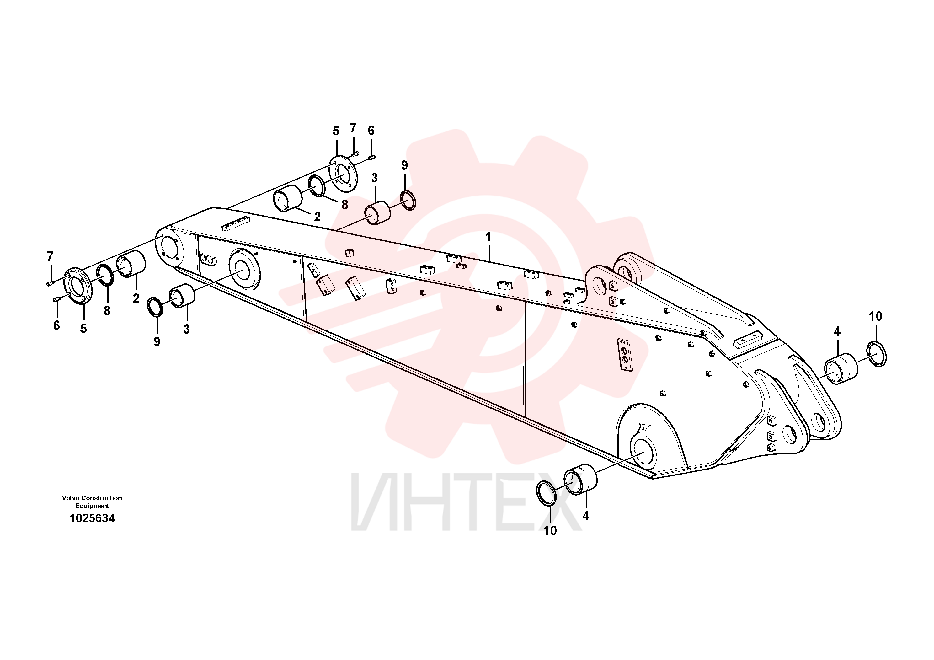 Рукоять VOE 14562417