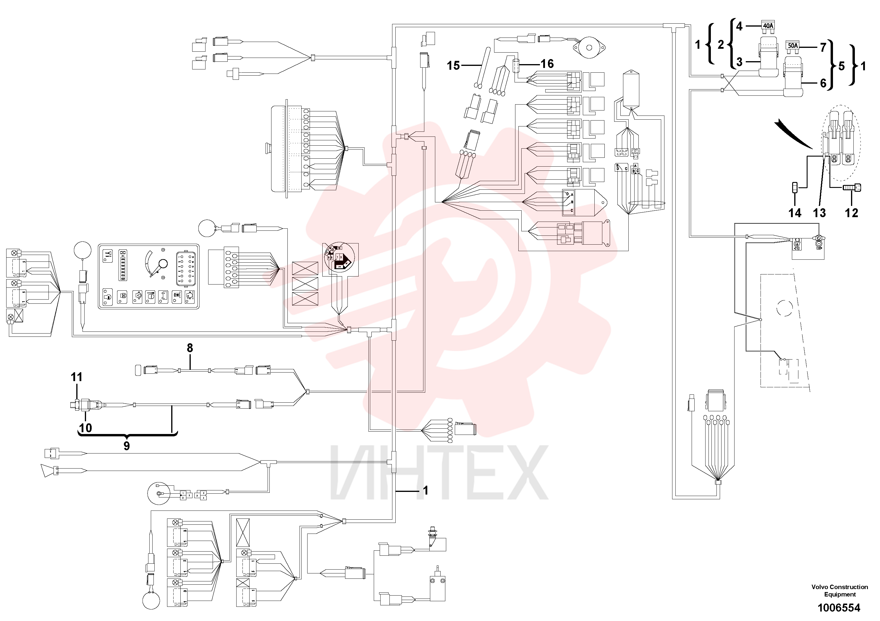 Cable stem