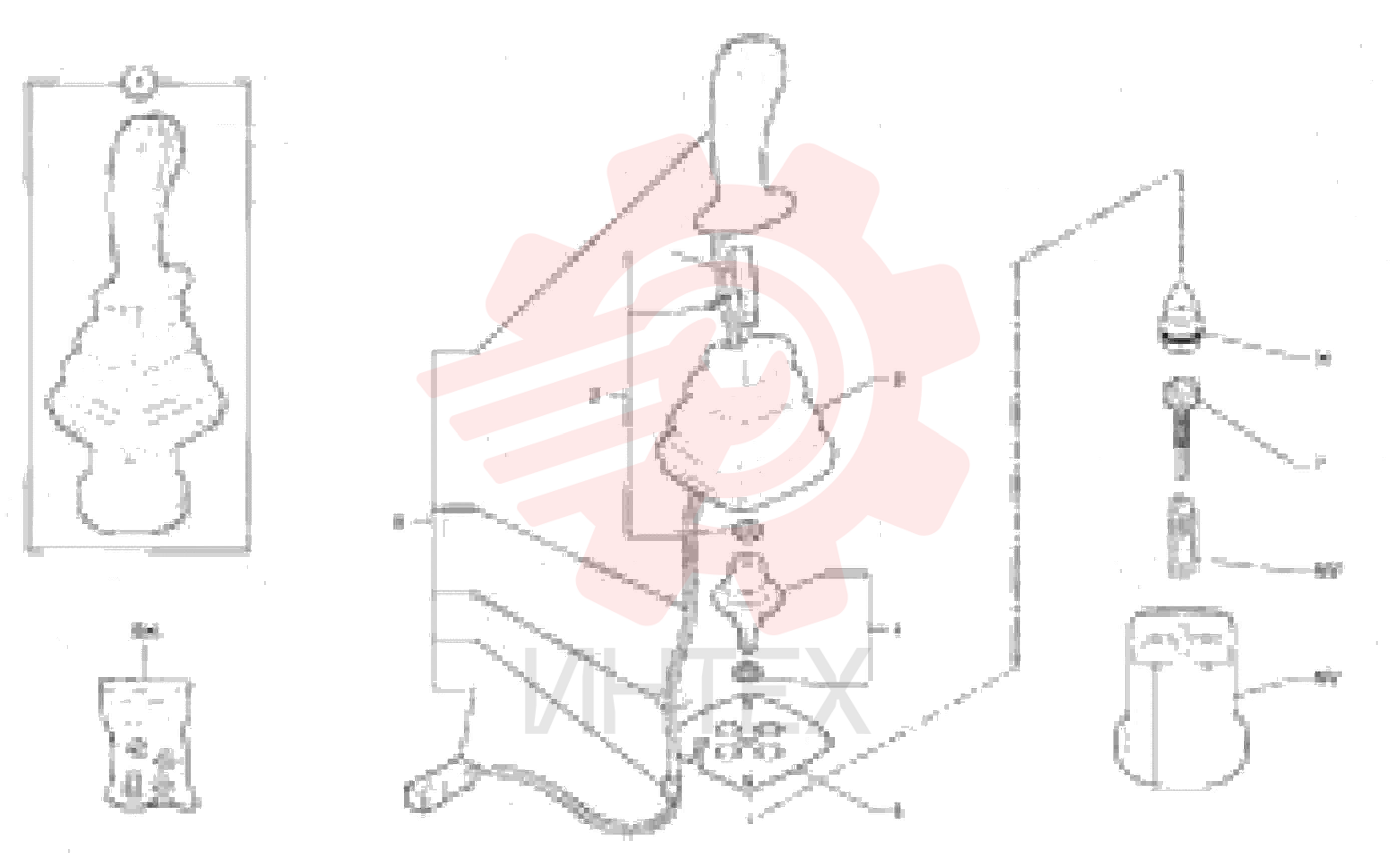 Control lever Lh