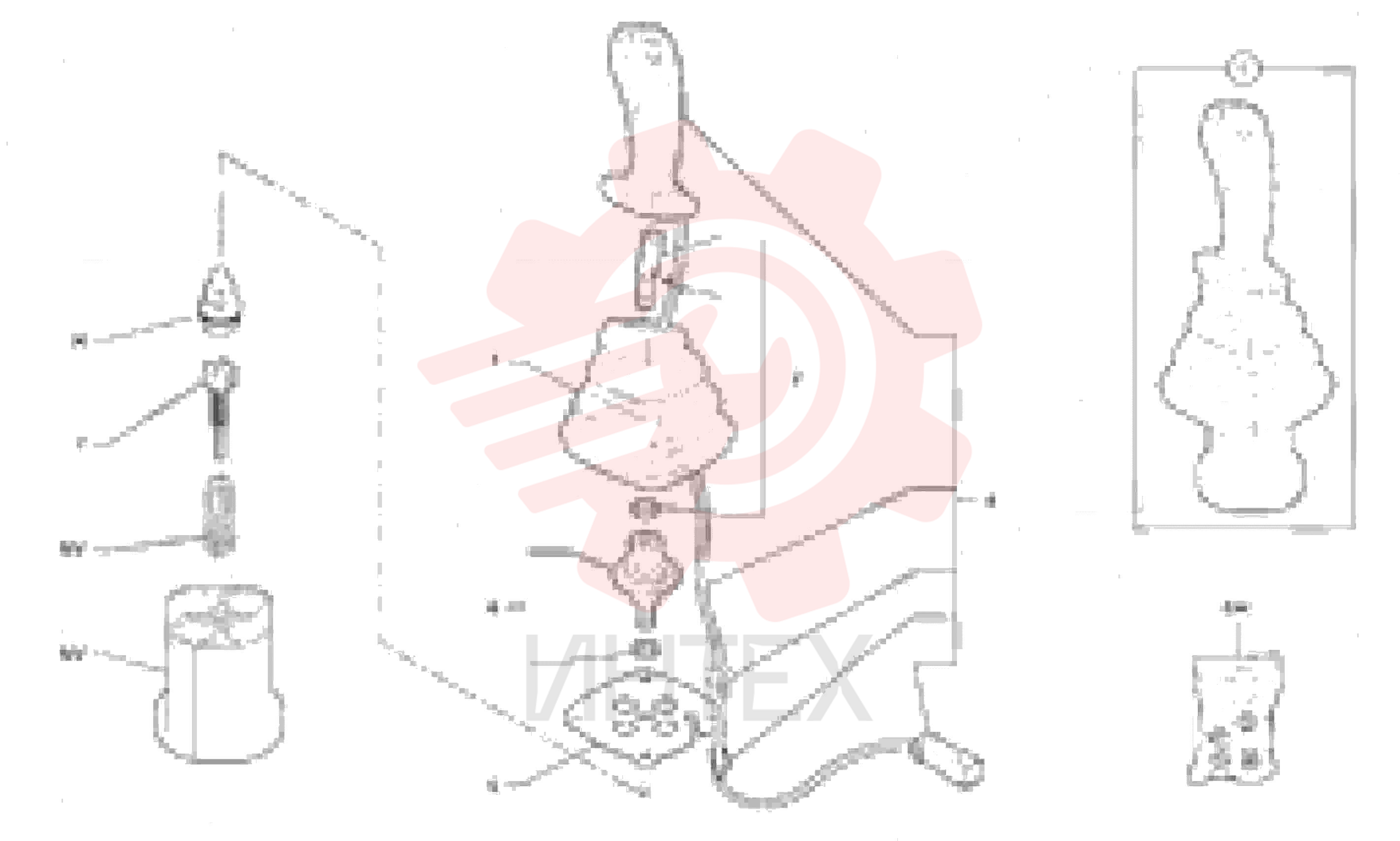 Control lever Rh