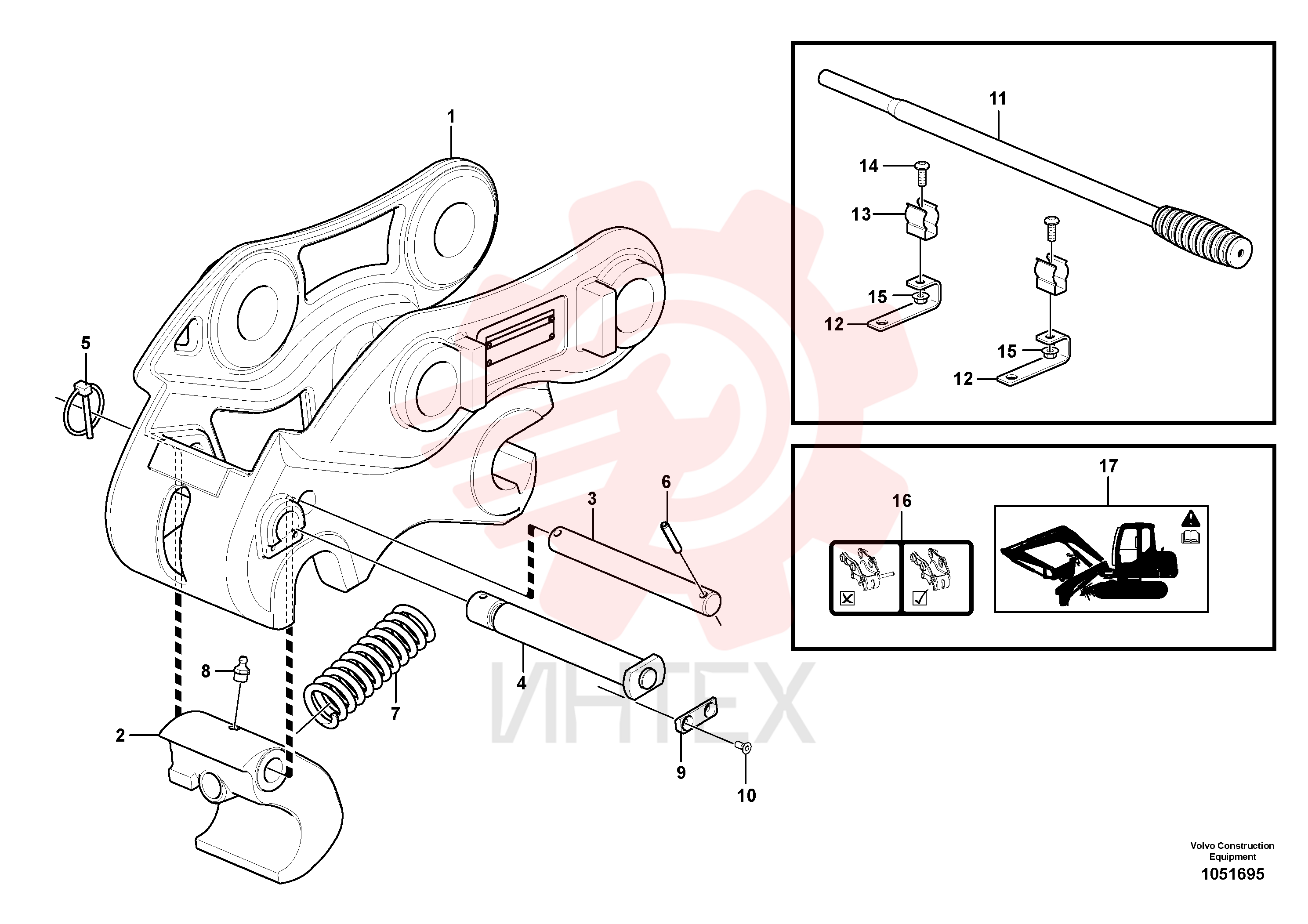 Quick connecting kit