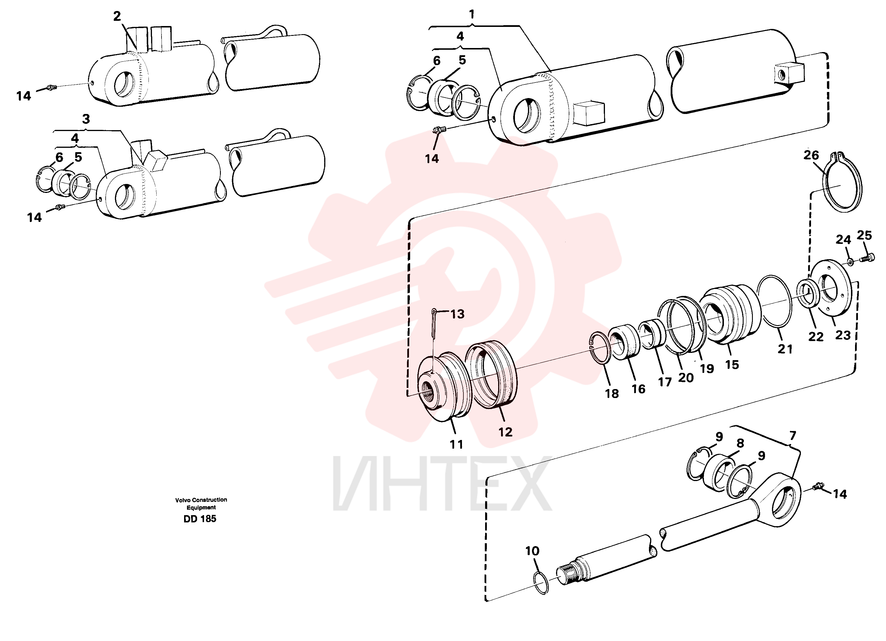 Cylinder tube