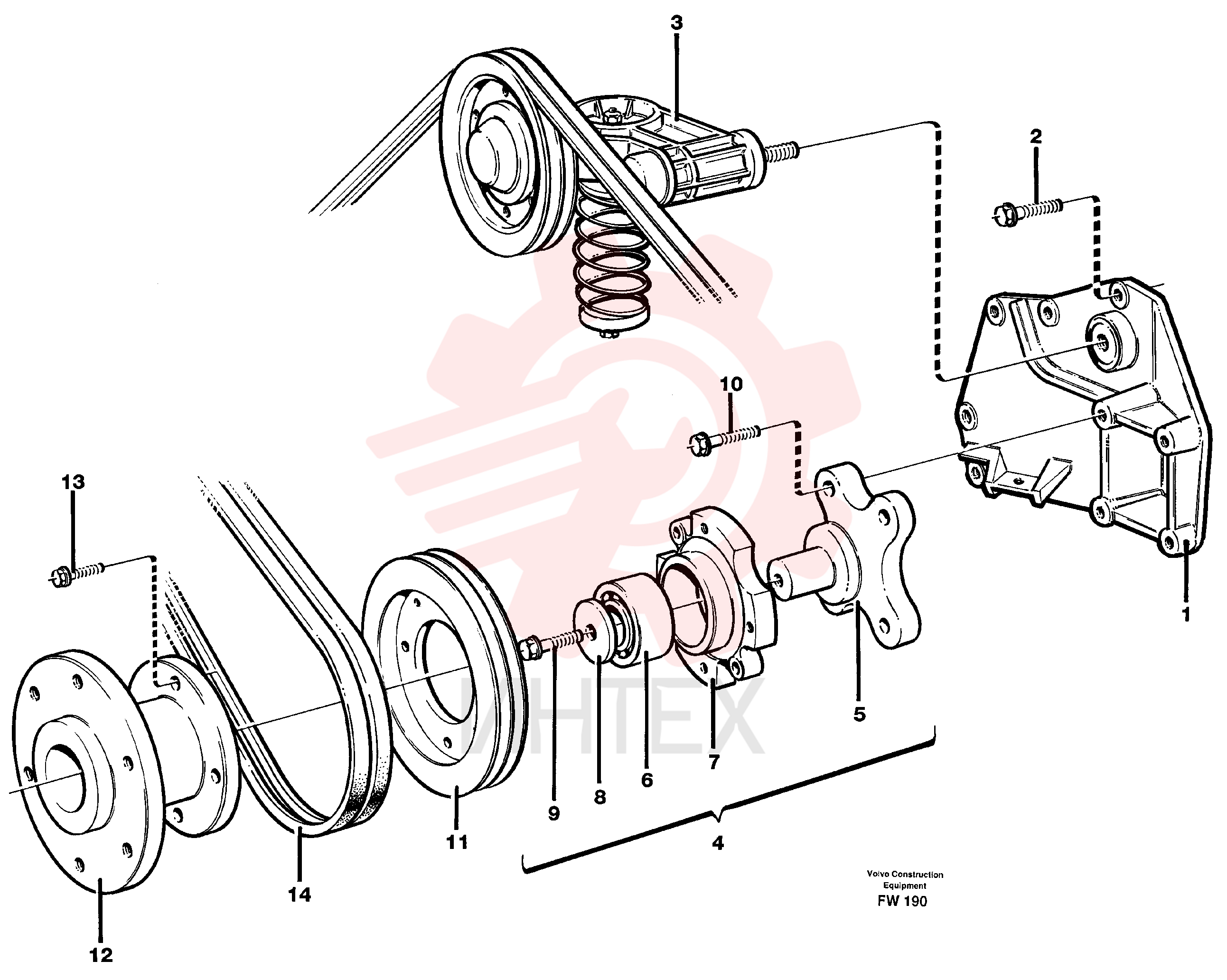 Flange screw