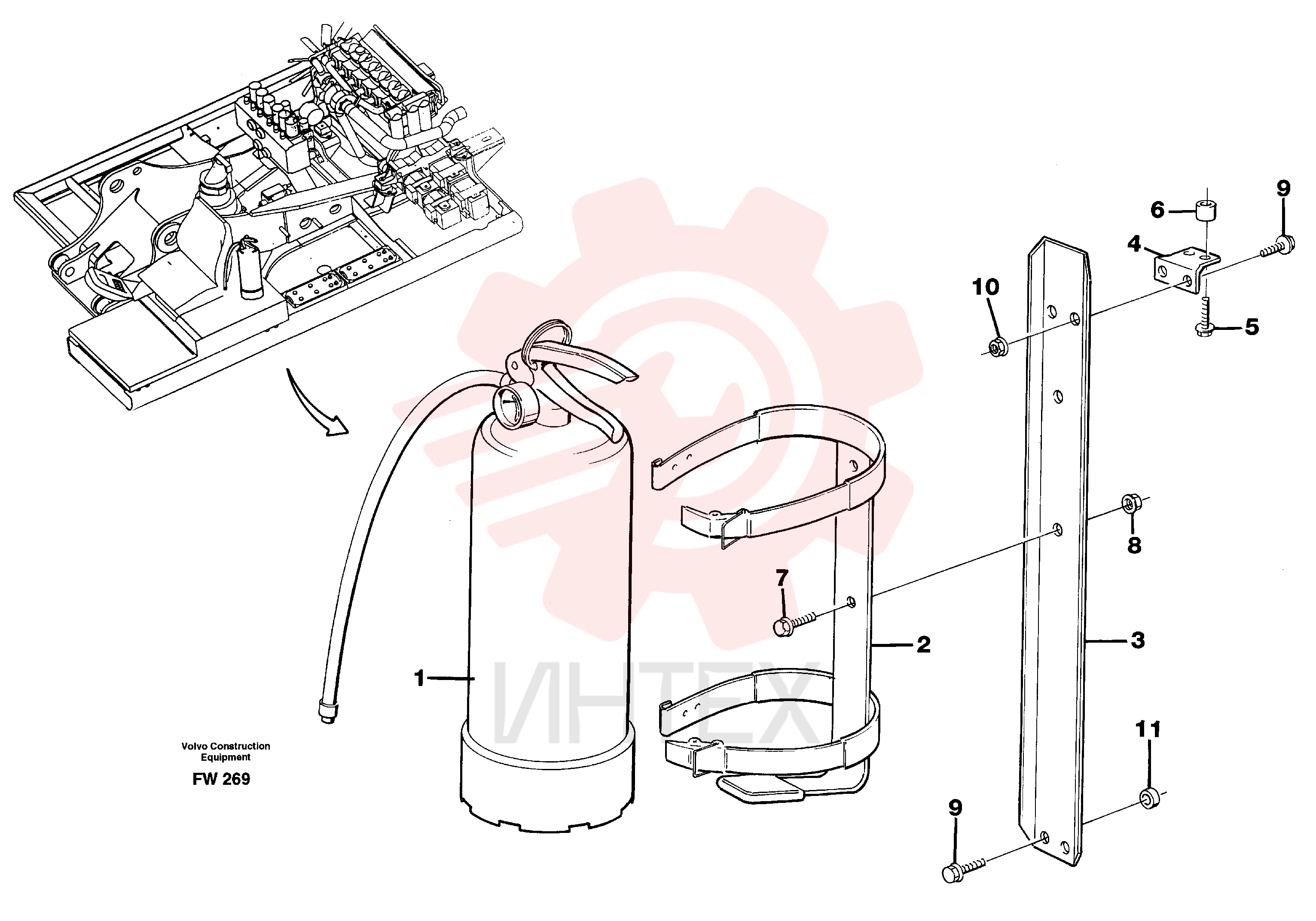 Retaining strap