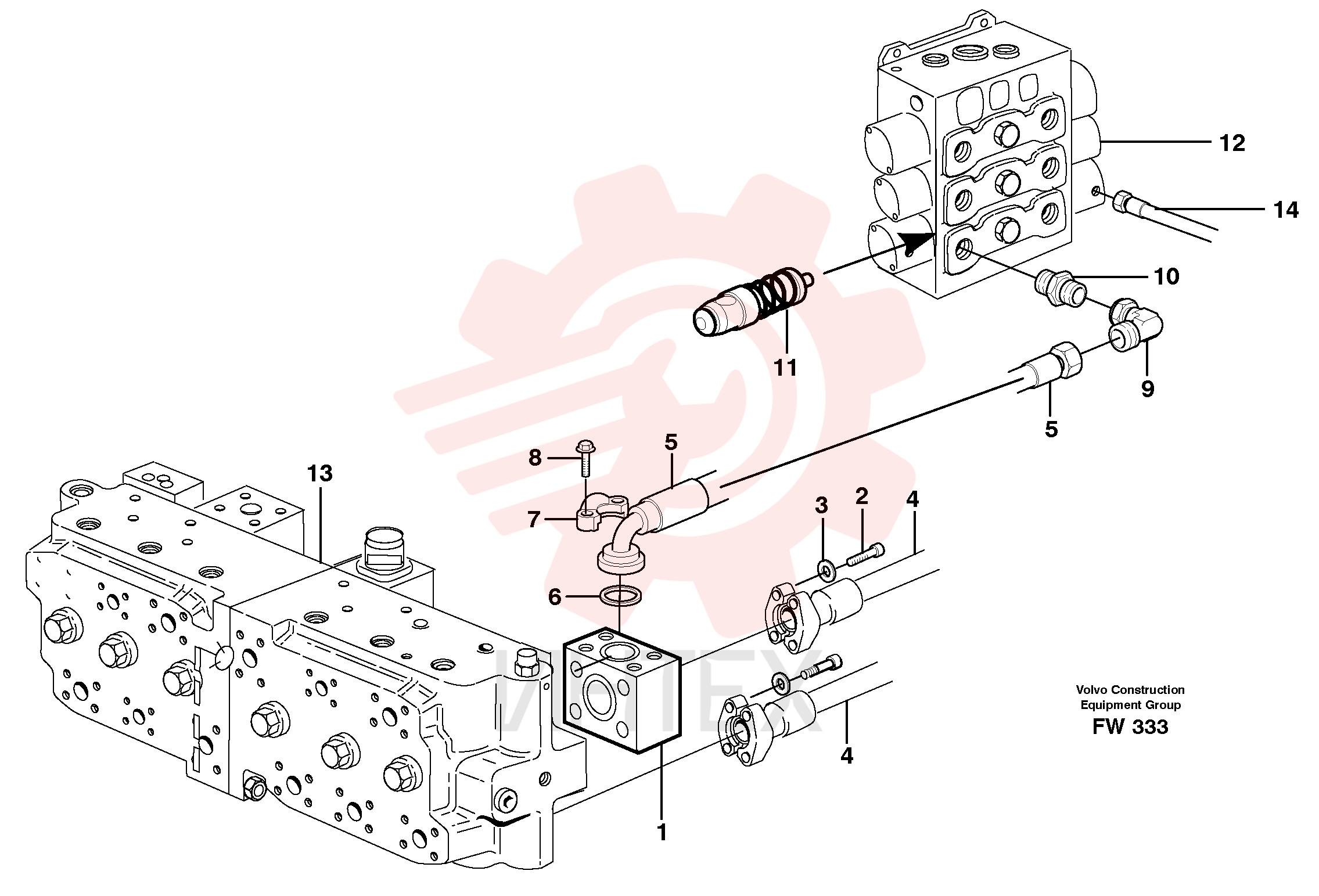 Spacer flange