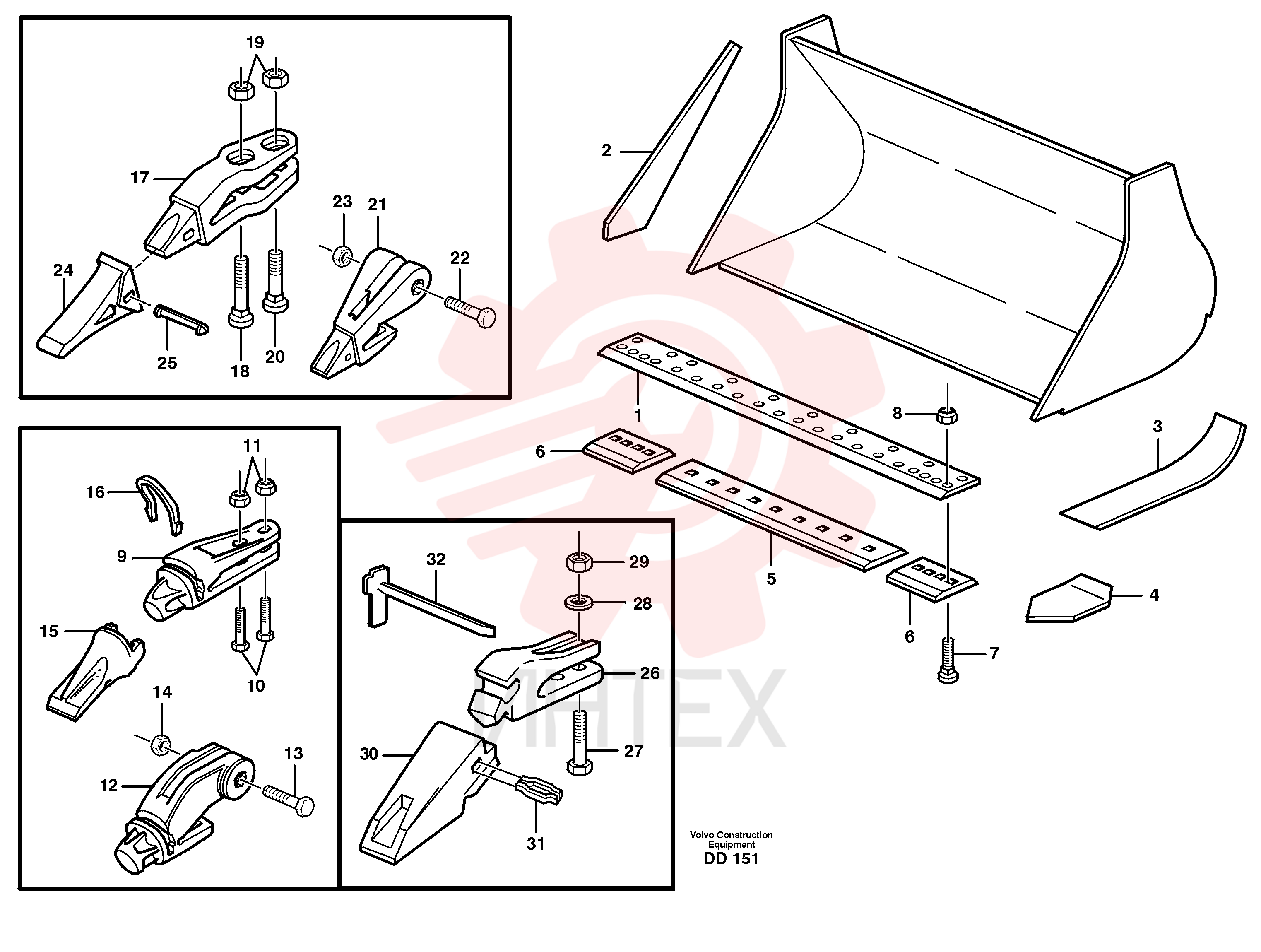 Square neck screw
