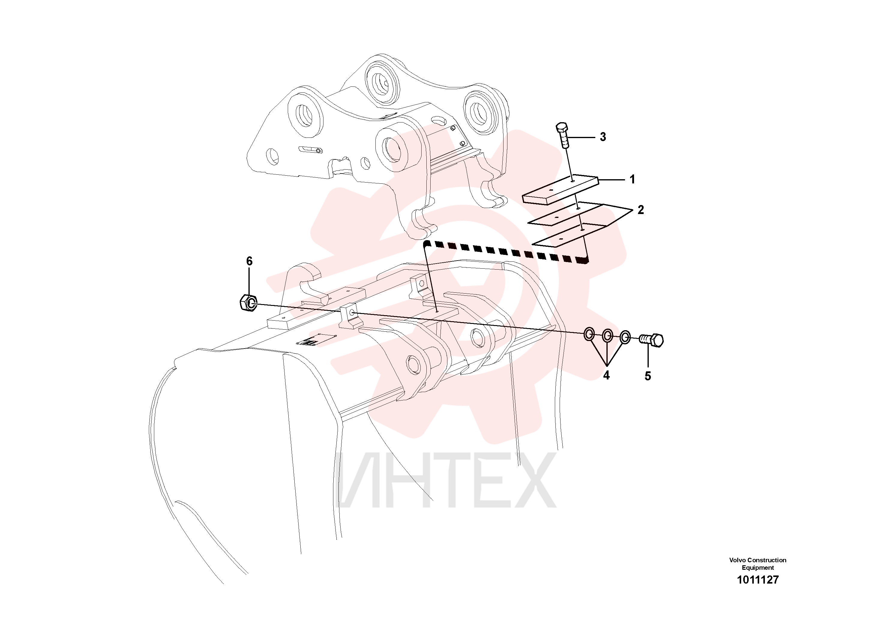 Шайба VOE 14545168