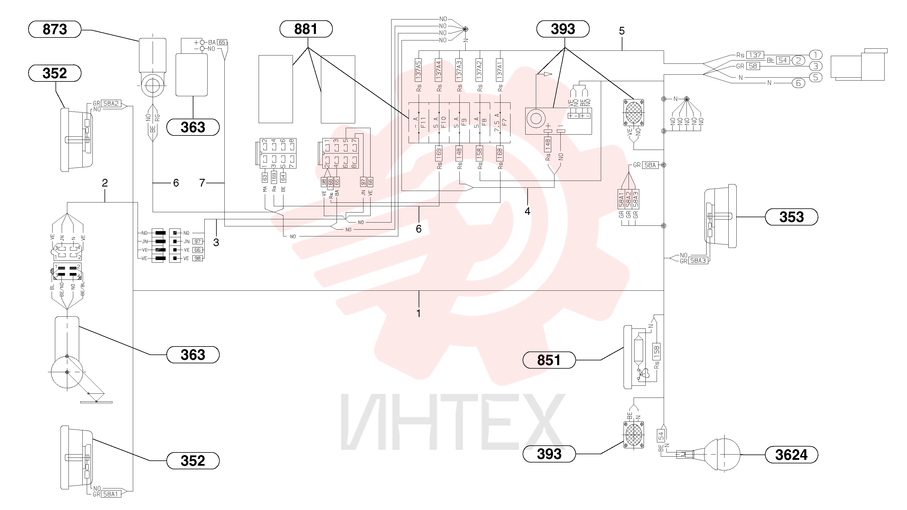 Cable harness