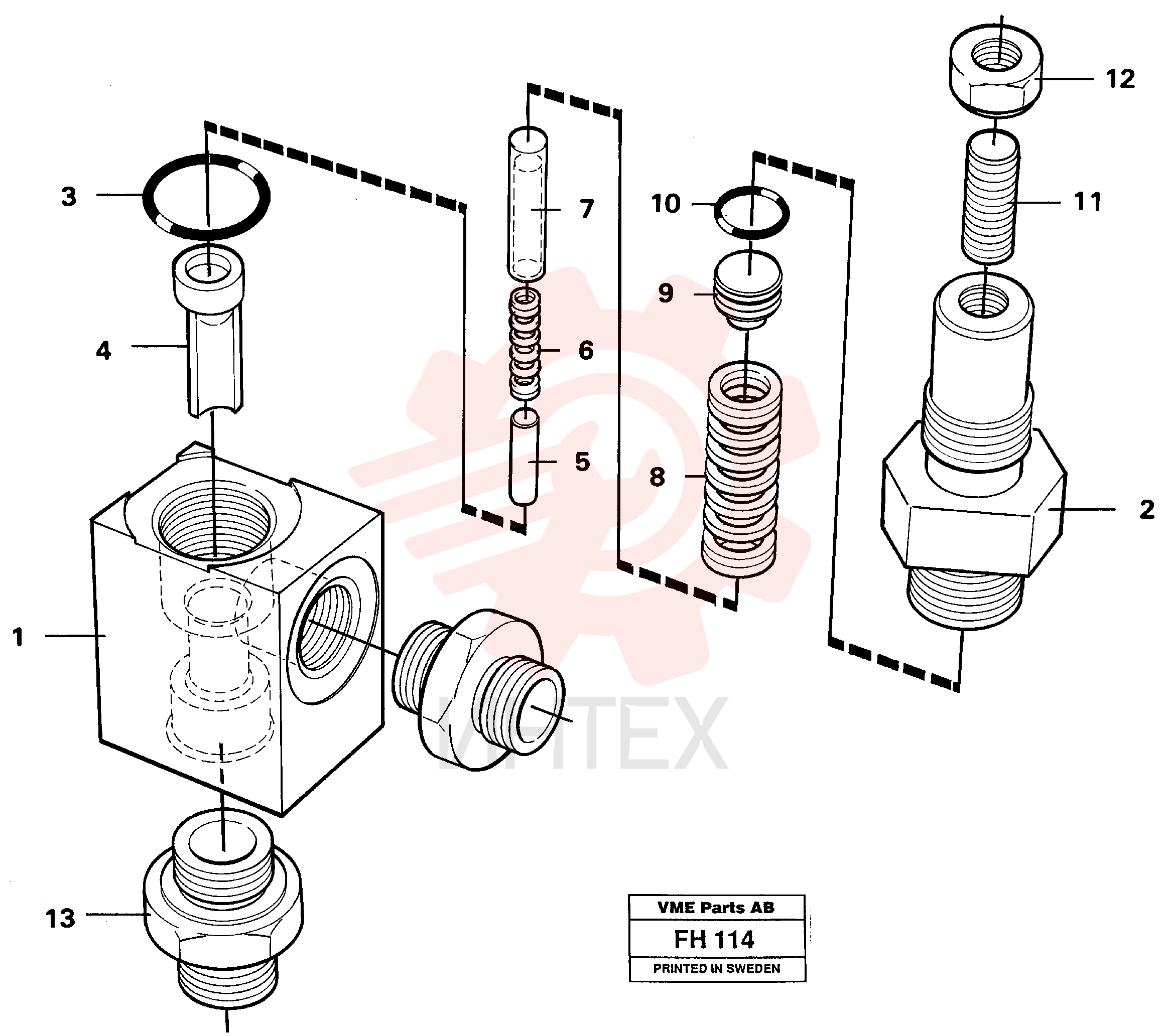 Overflow valve