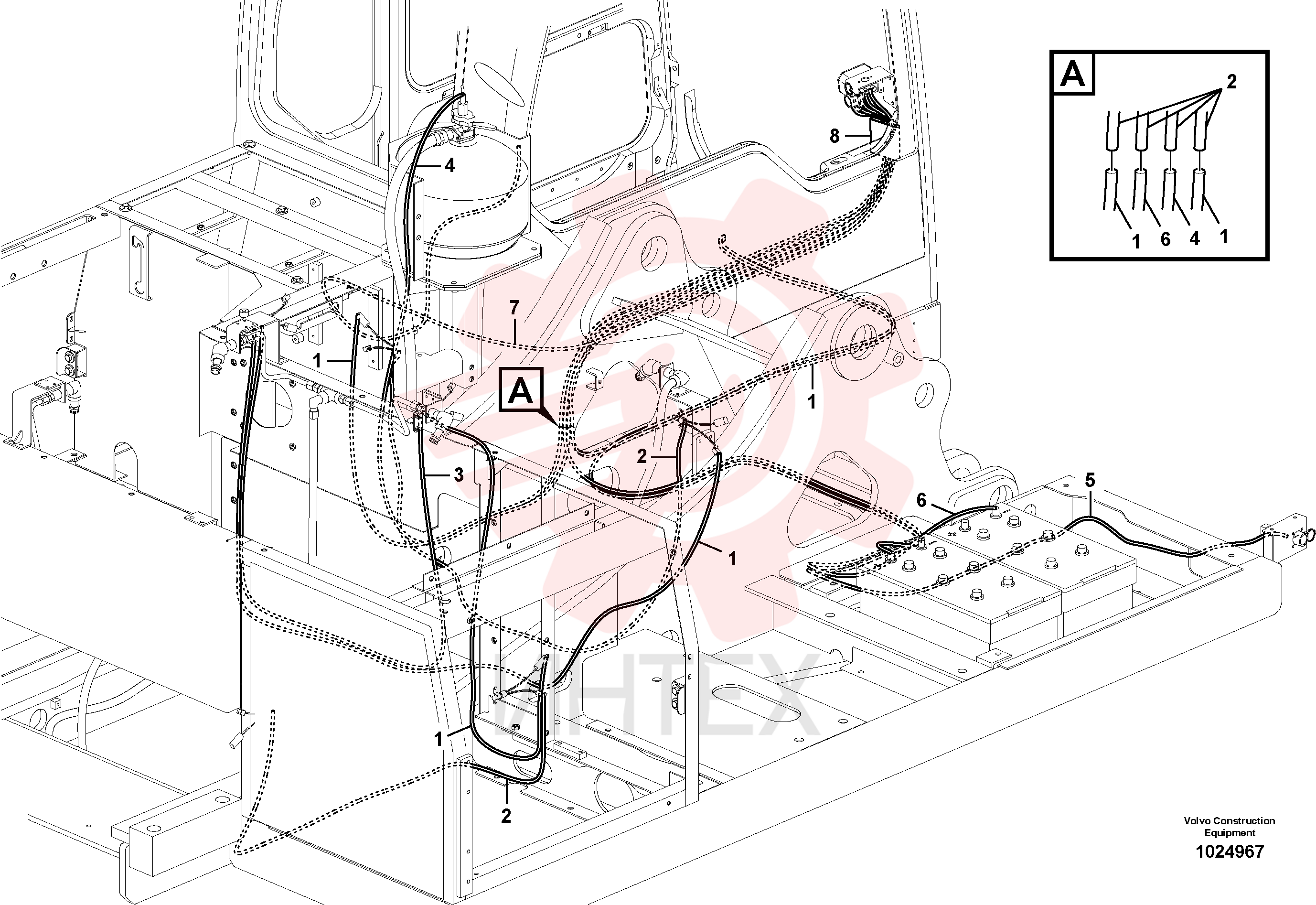 Cable harness
