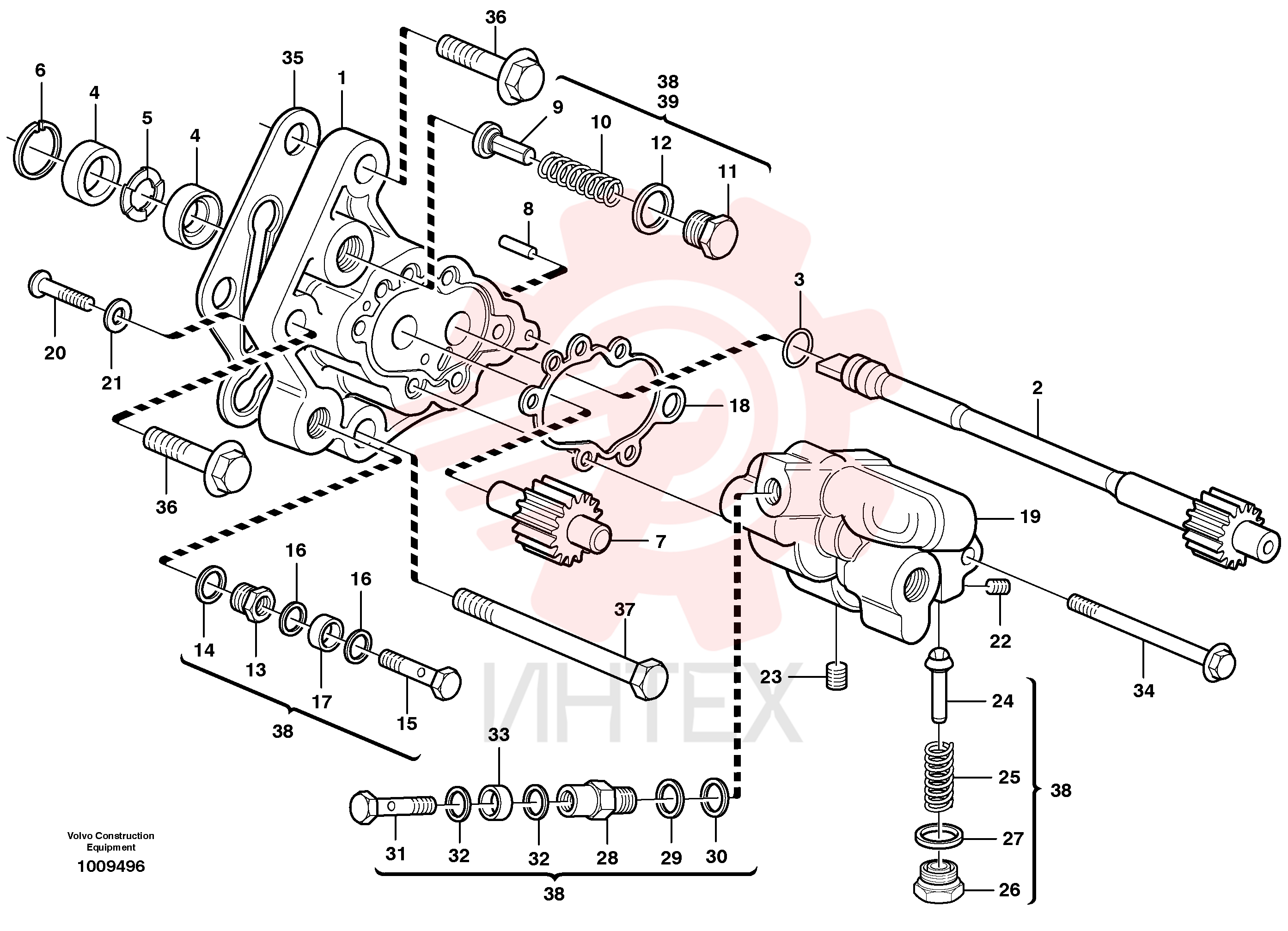 Fuel pump VOE 20440371