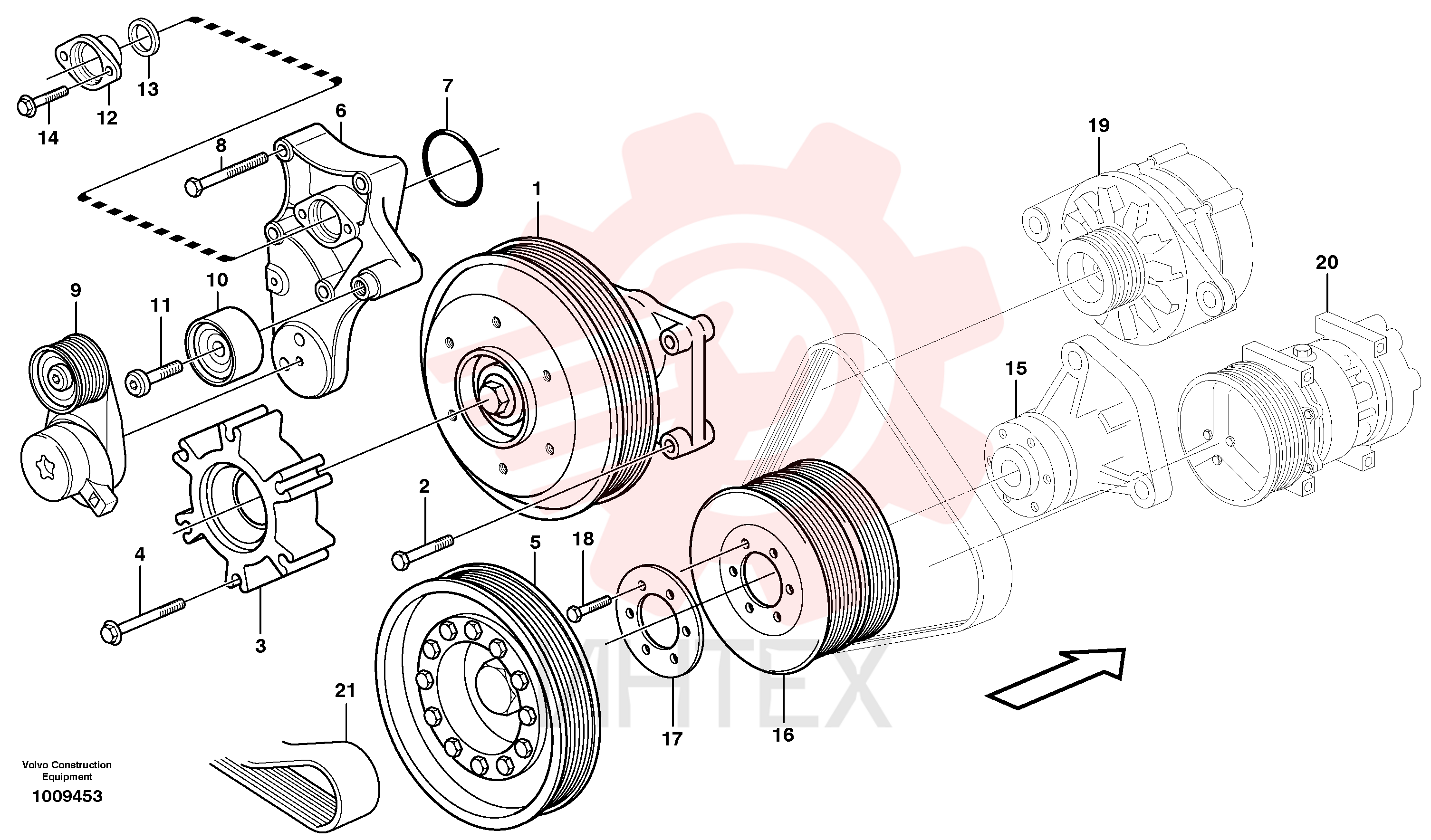 Idler pulley