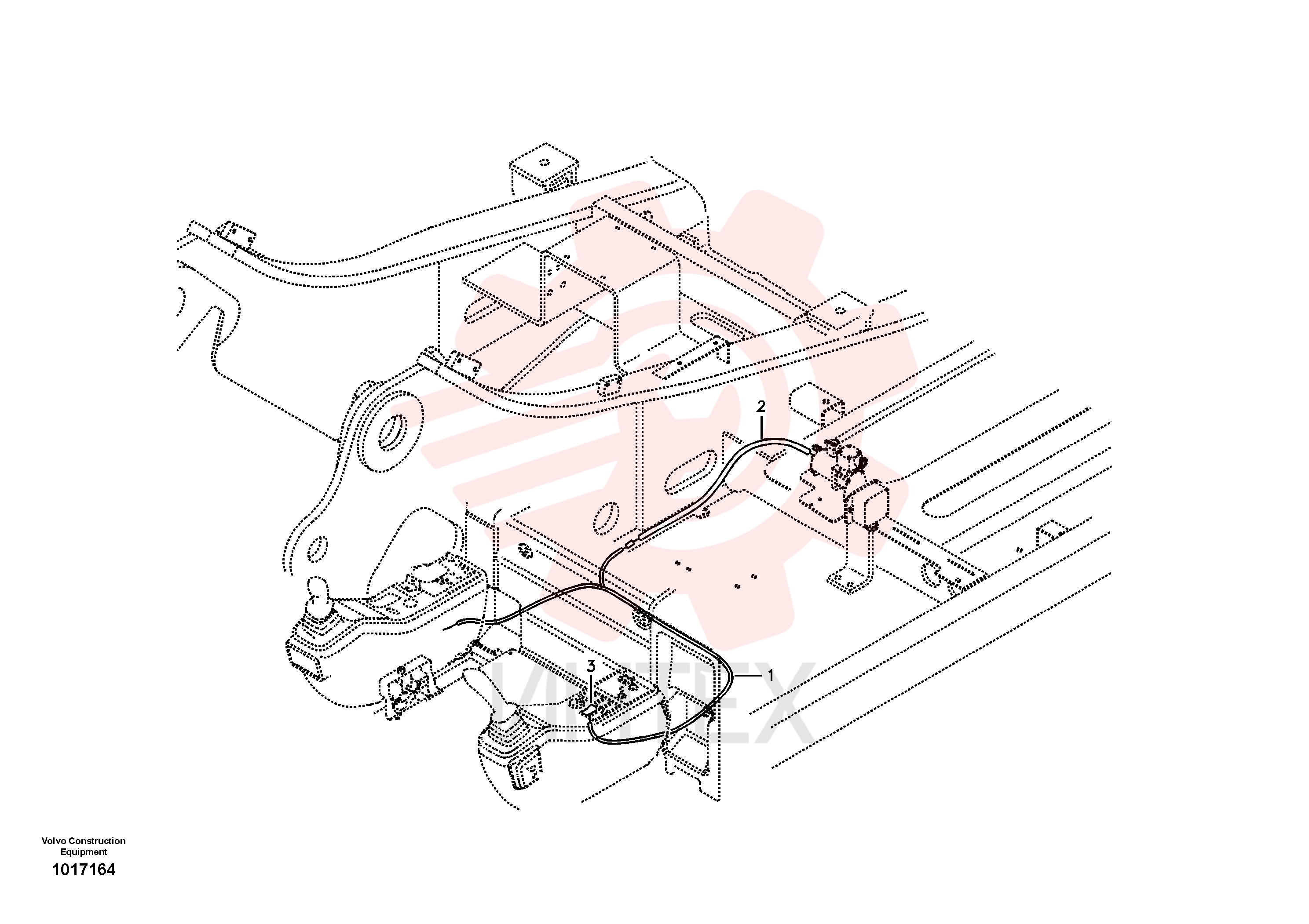 Wire harness VOE 14529929