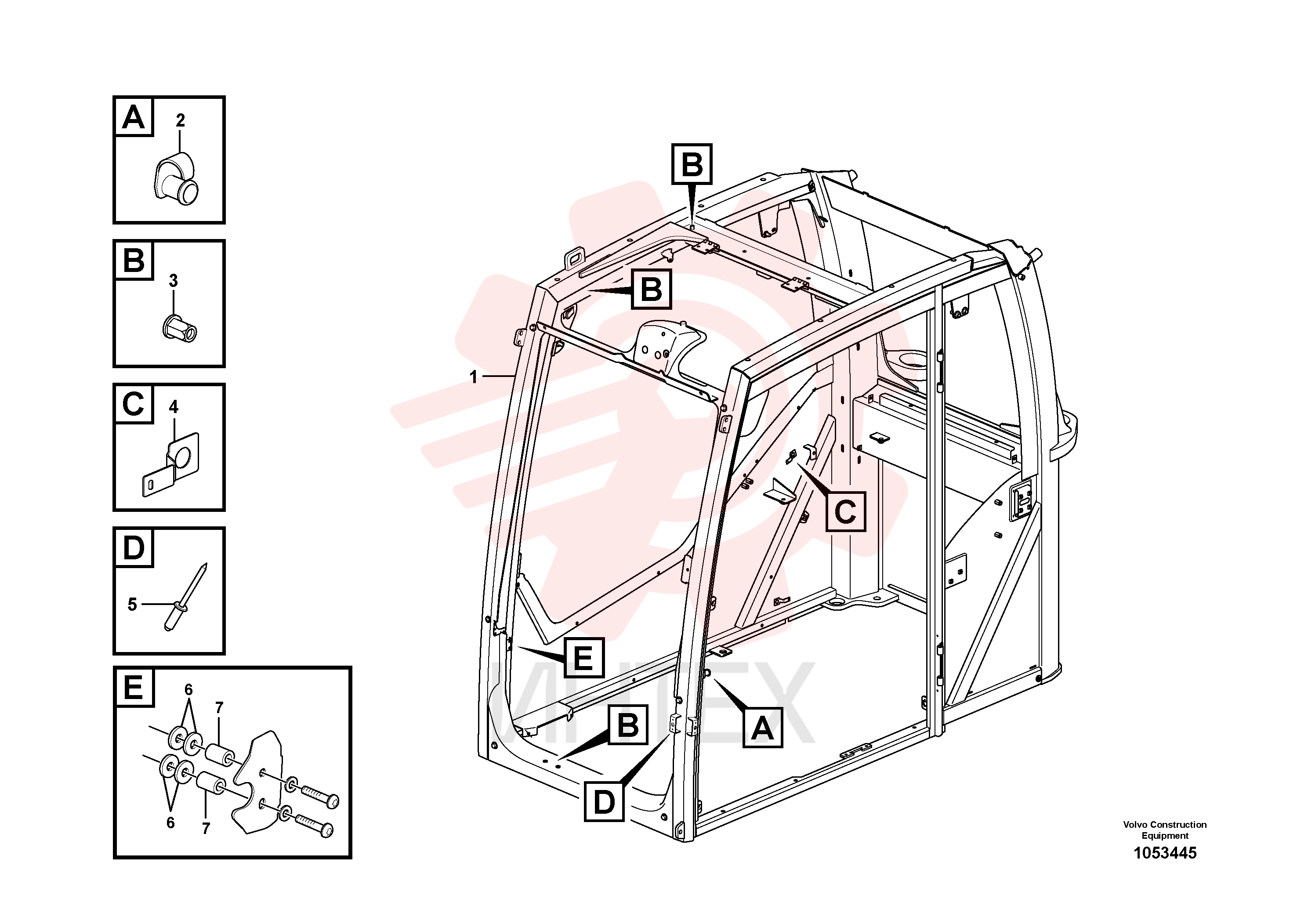 Cab framework