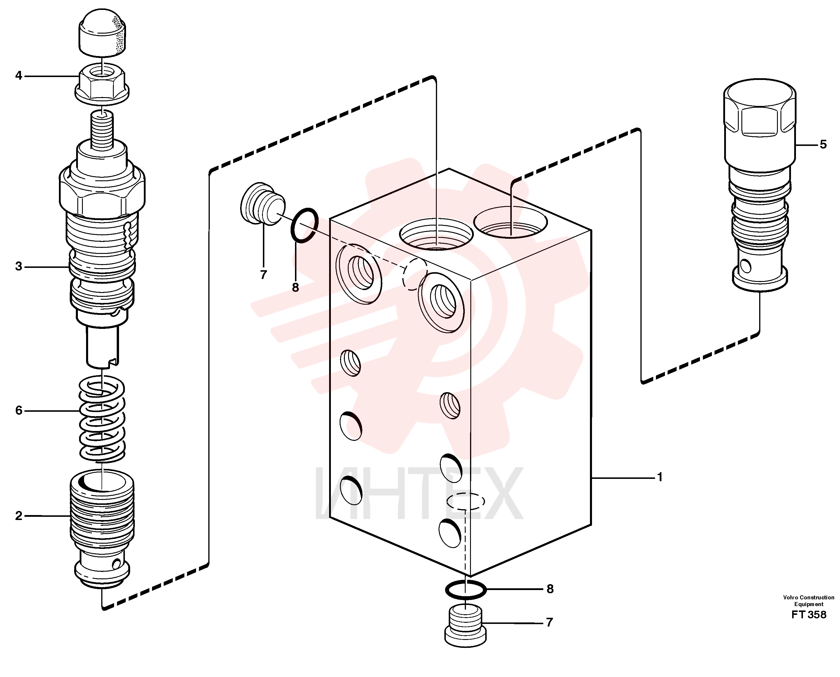 Sealing Kit VOE 11705389