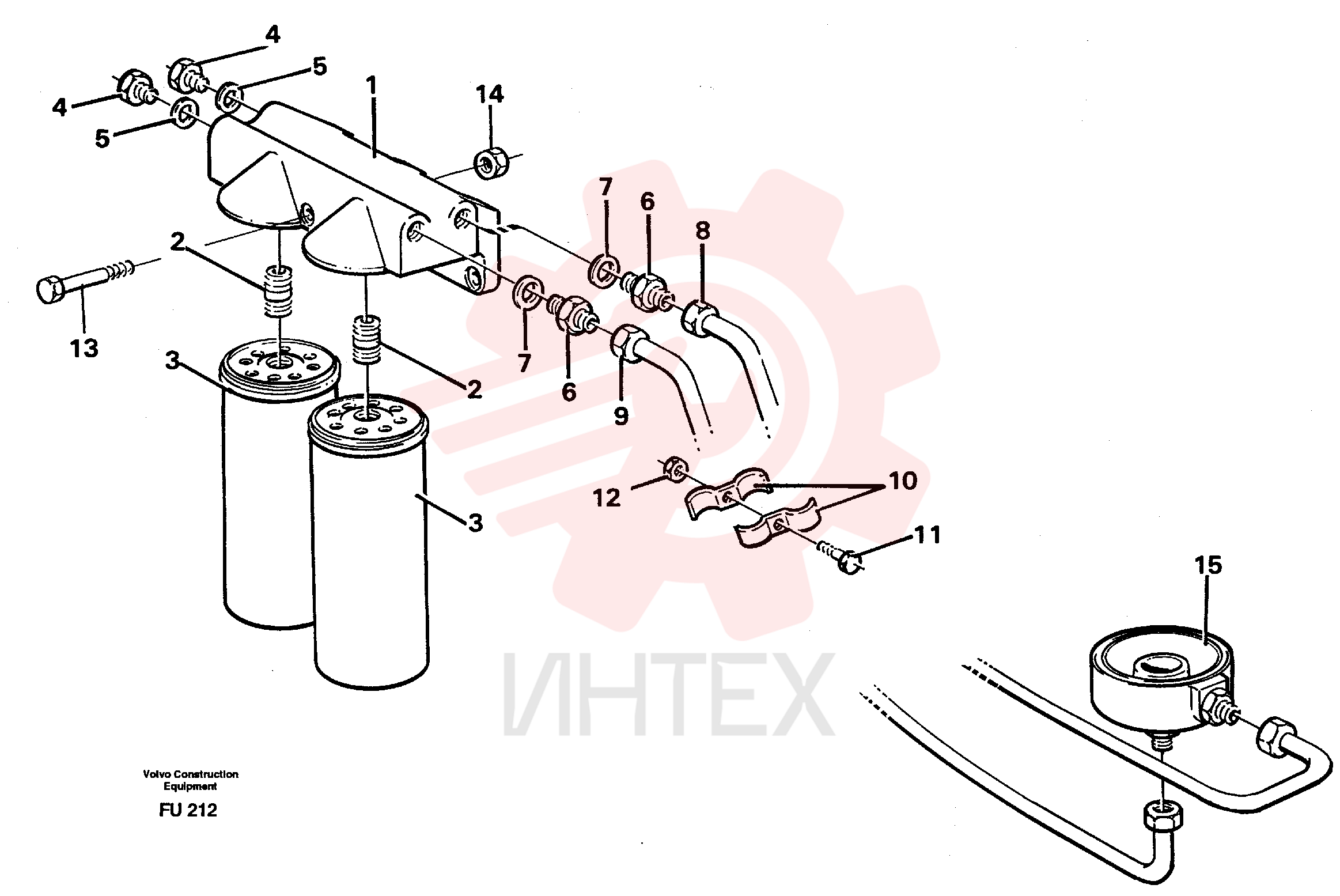 Flange screw