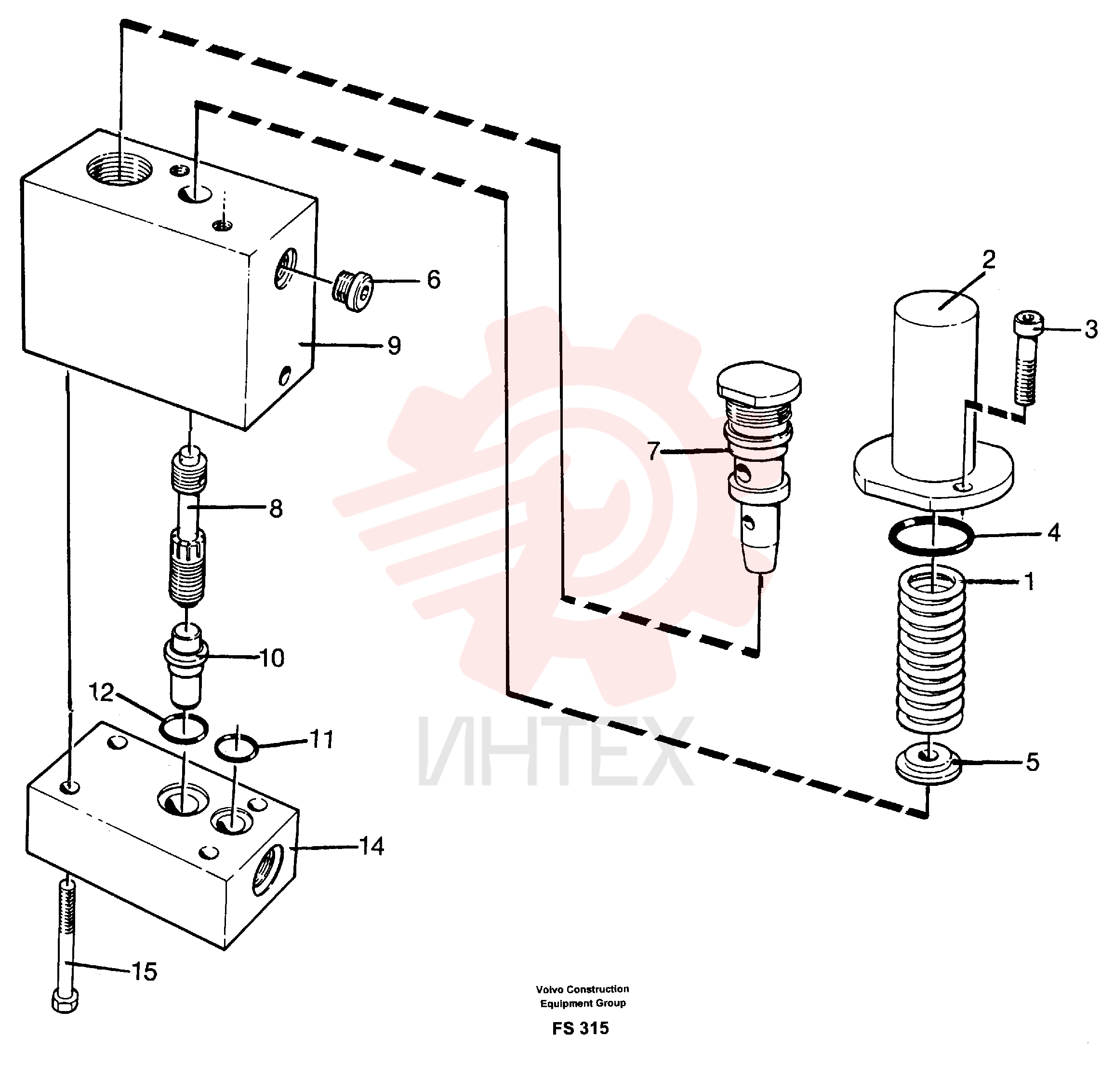 Thermostat valve VOE 14260979