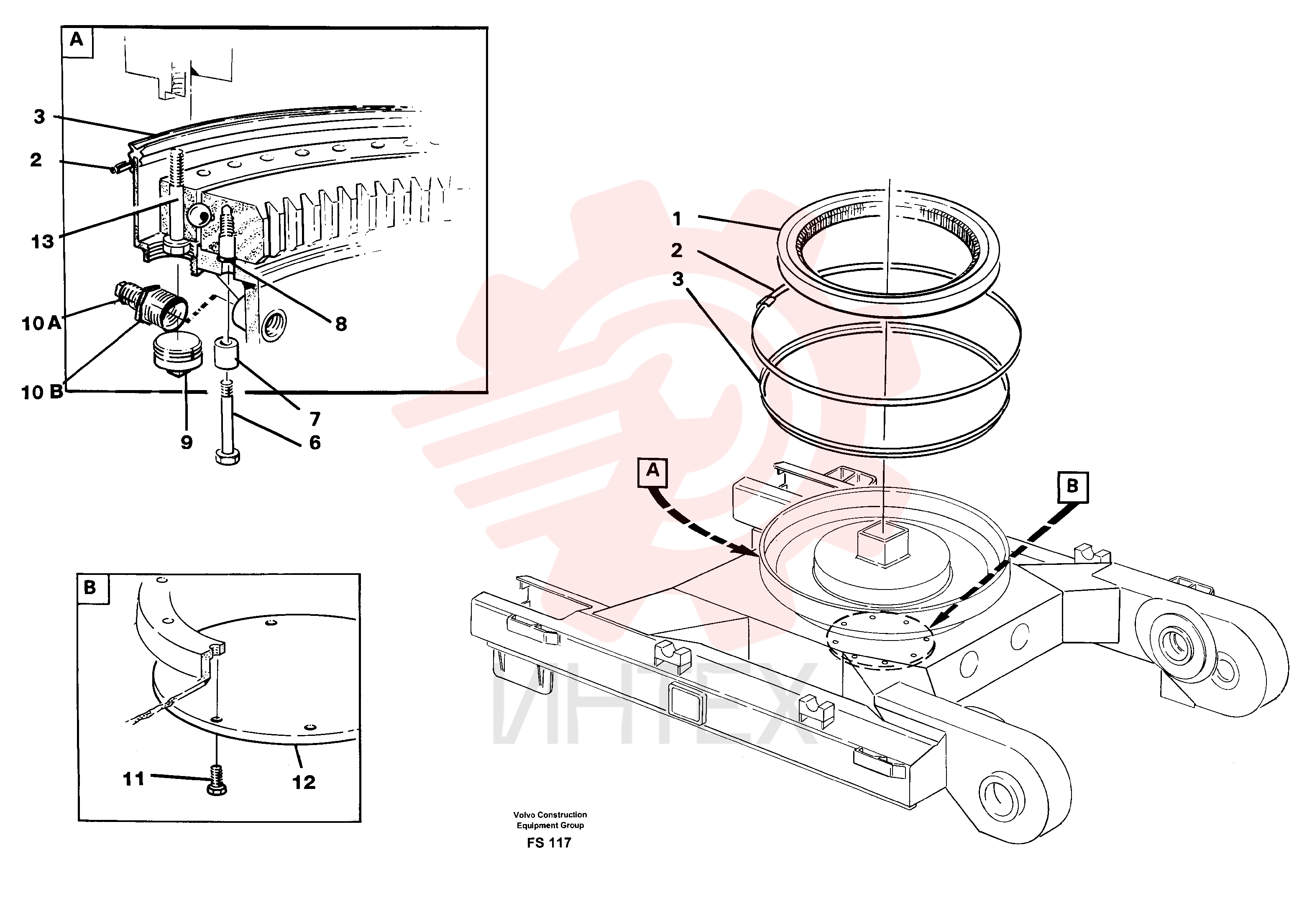 Track Assembly VOE 14016162