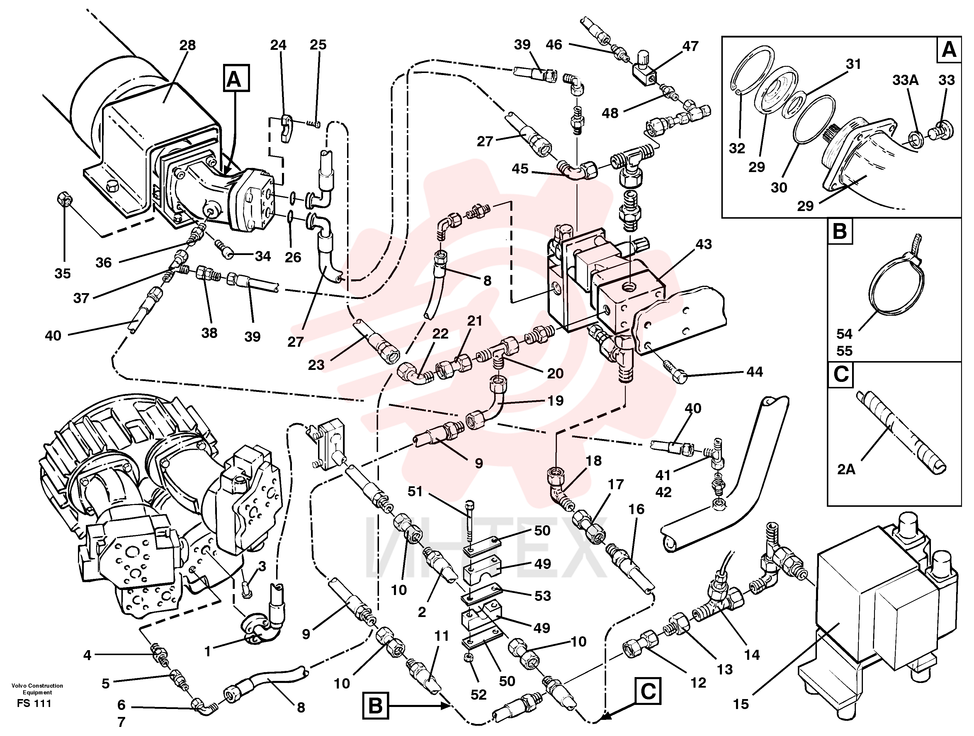 Tube Assembly VOE 14058042
