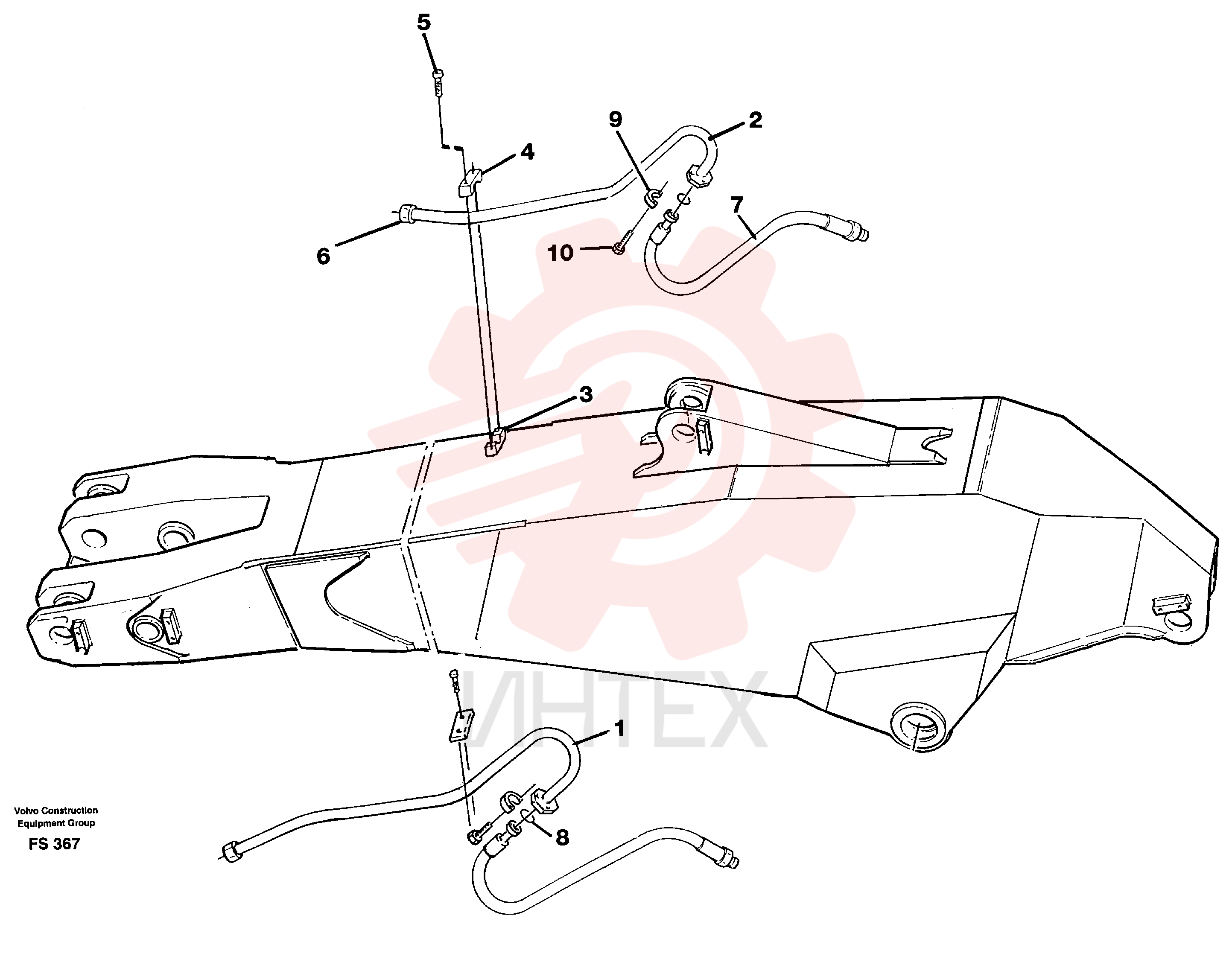 Tube Assembly VOE 14258127