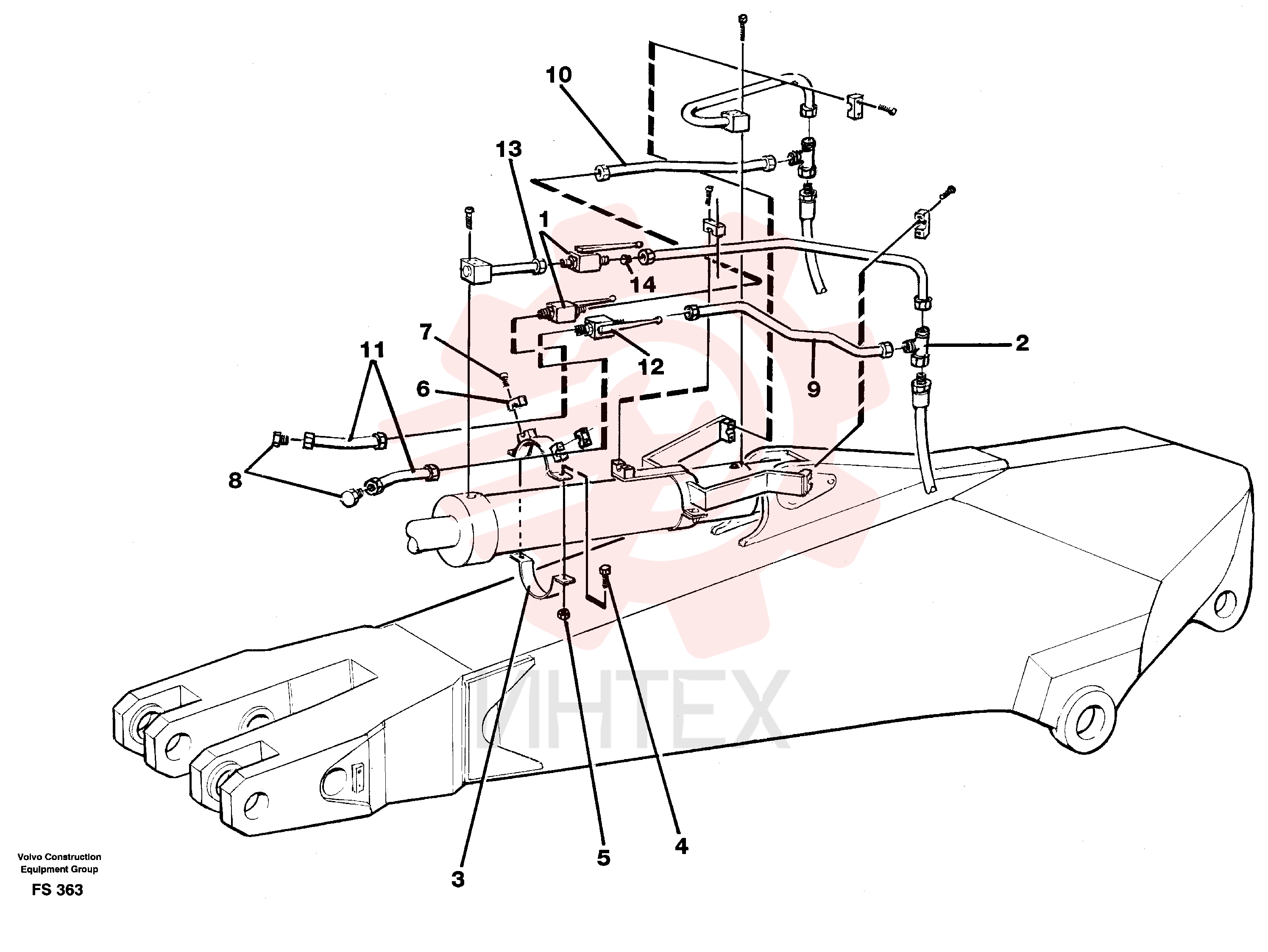 Tube Assembly VOE 14249666