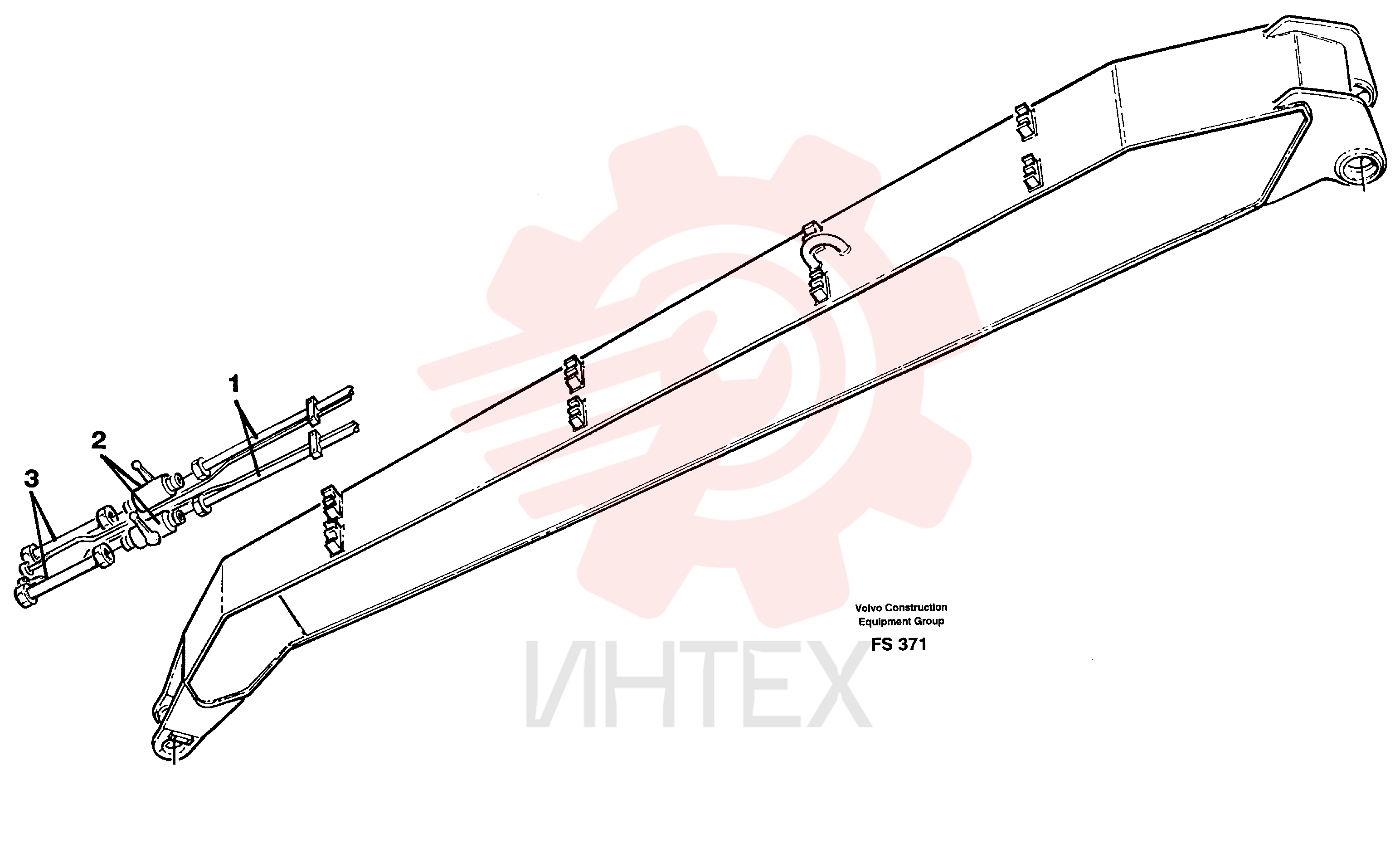 Tube Assembly VOE 14244859