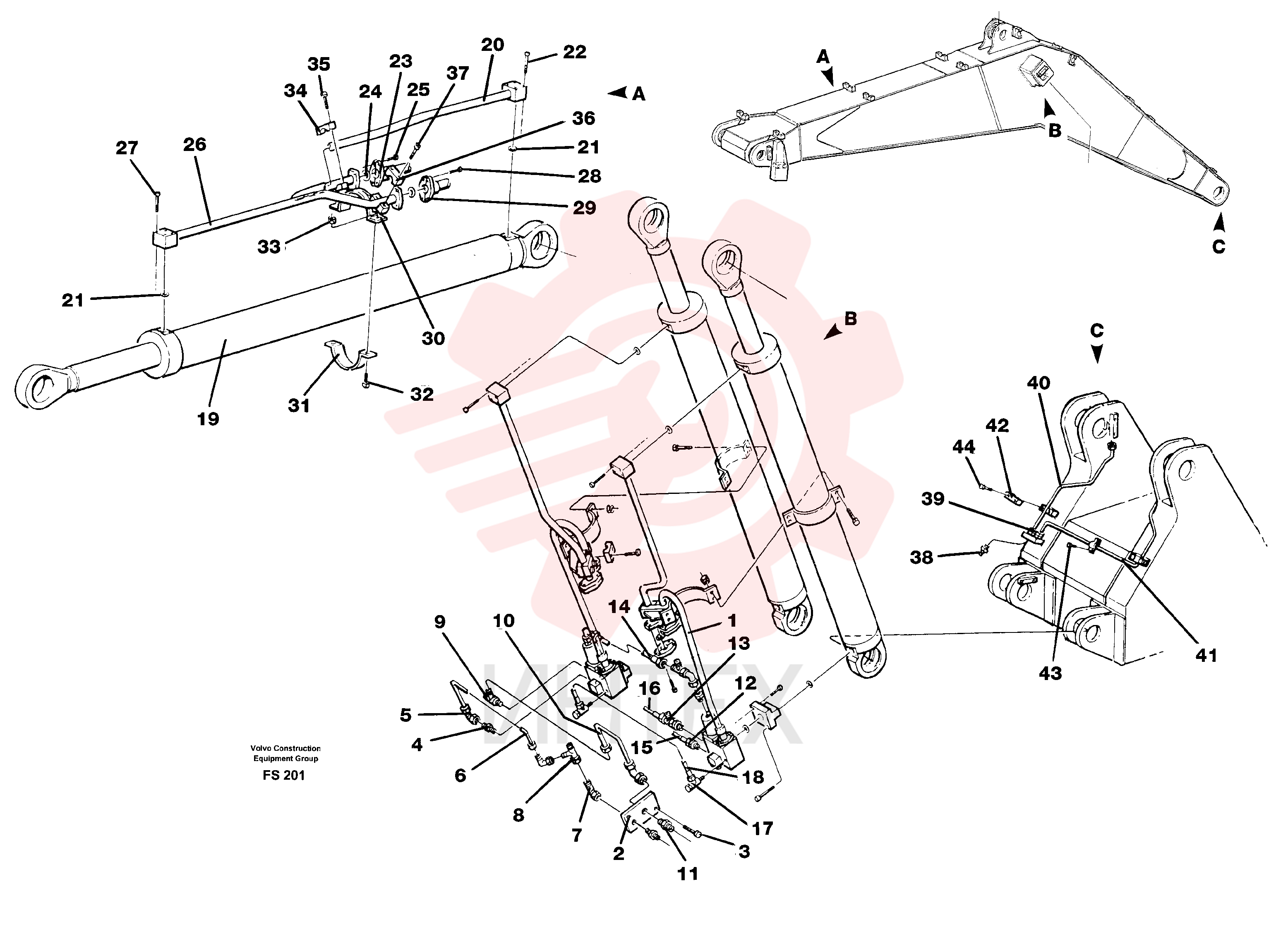 Tube Assembly VOE 14257333