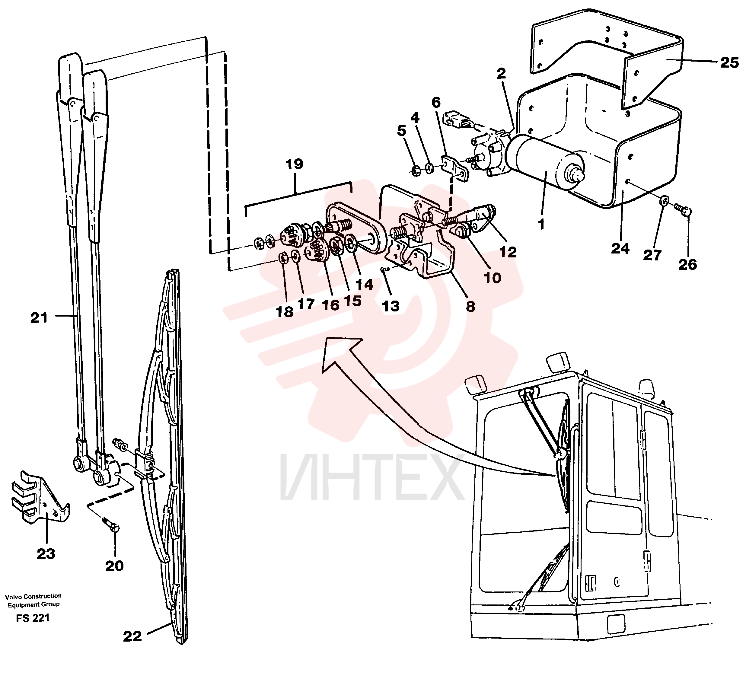 Wiper Plant Com VOE 14213352