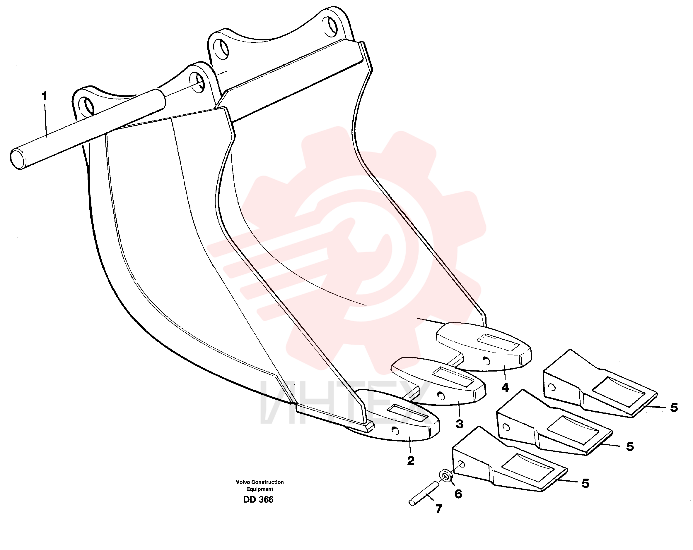 Cable bucket