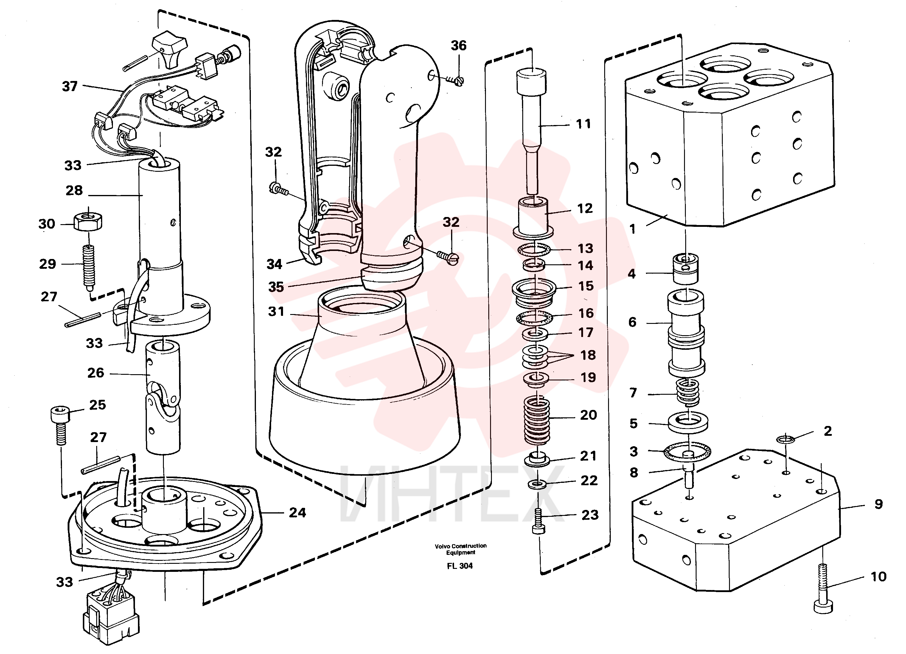 Control pressure valve