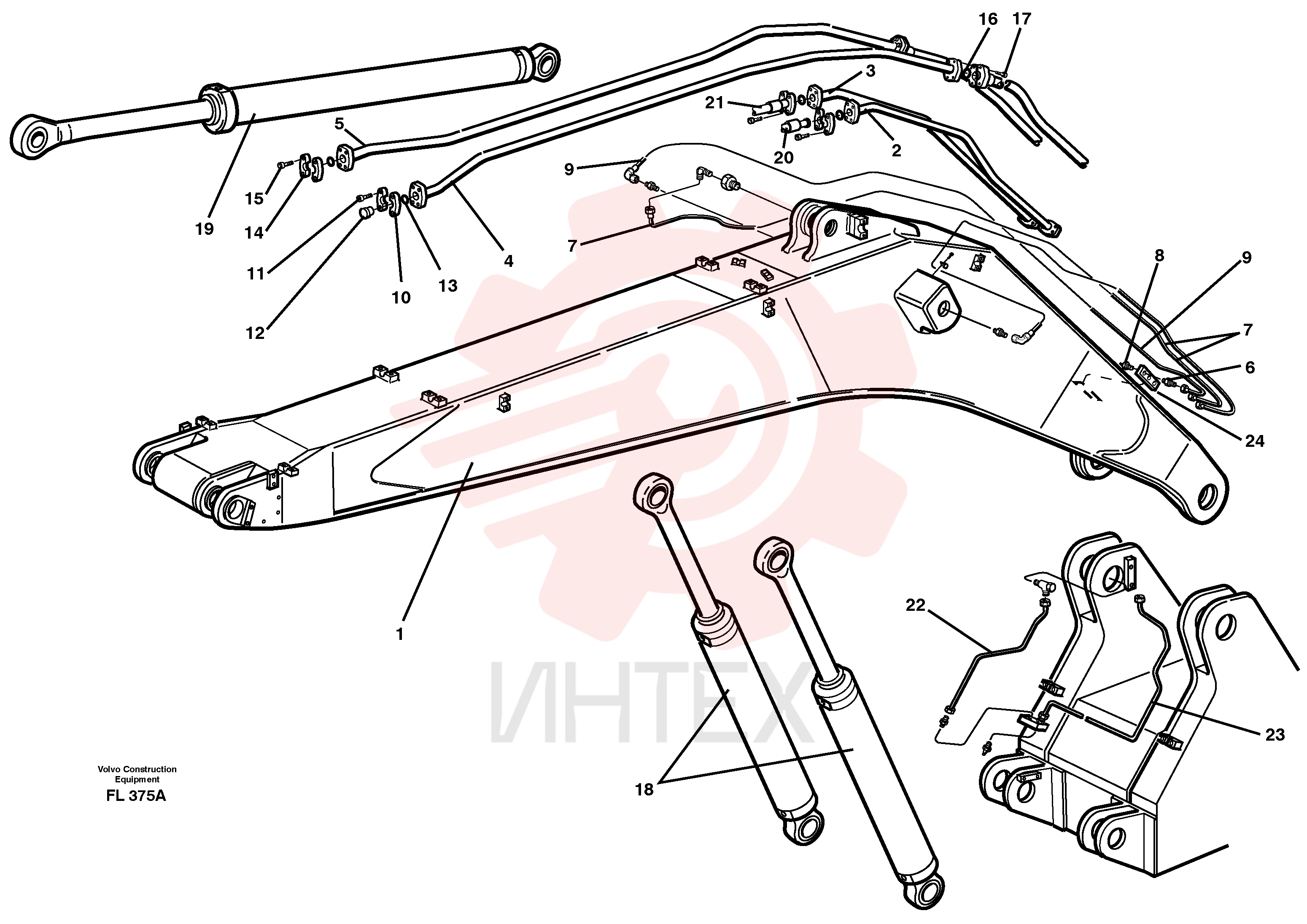 Flange half