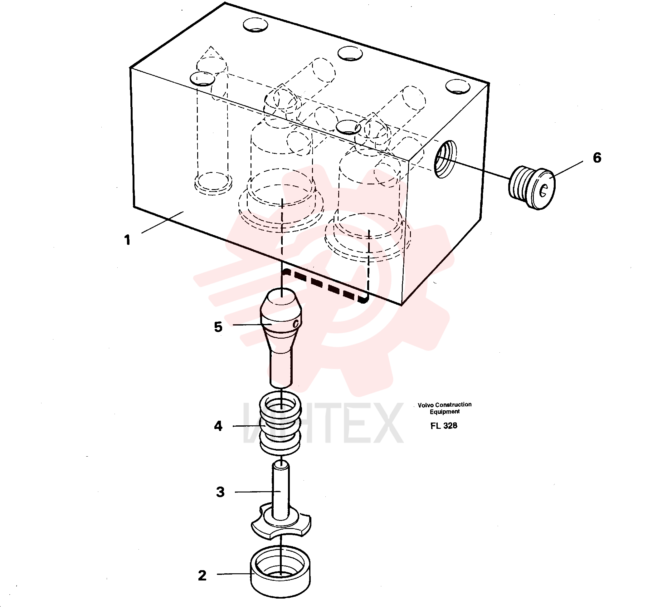 Refilling Valve VOE 14265869