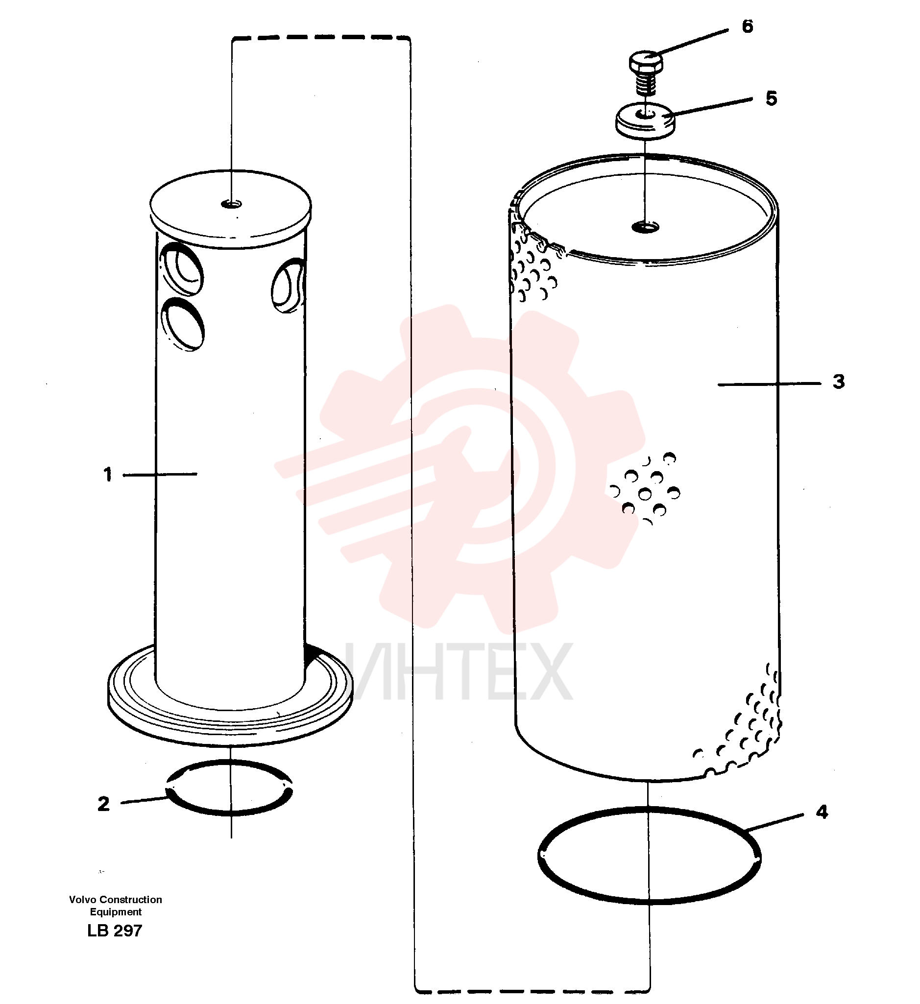 Return Strainer VOE 14234937 (2)