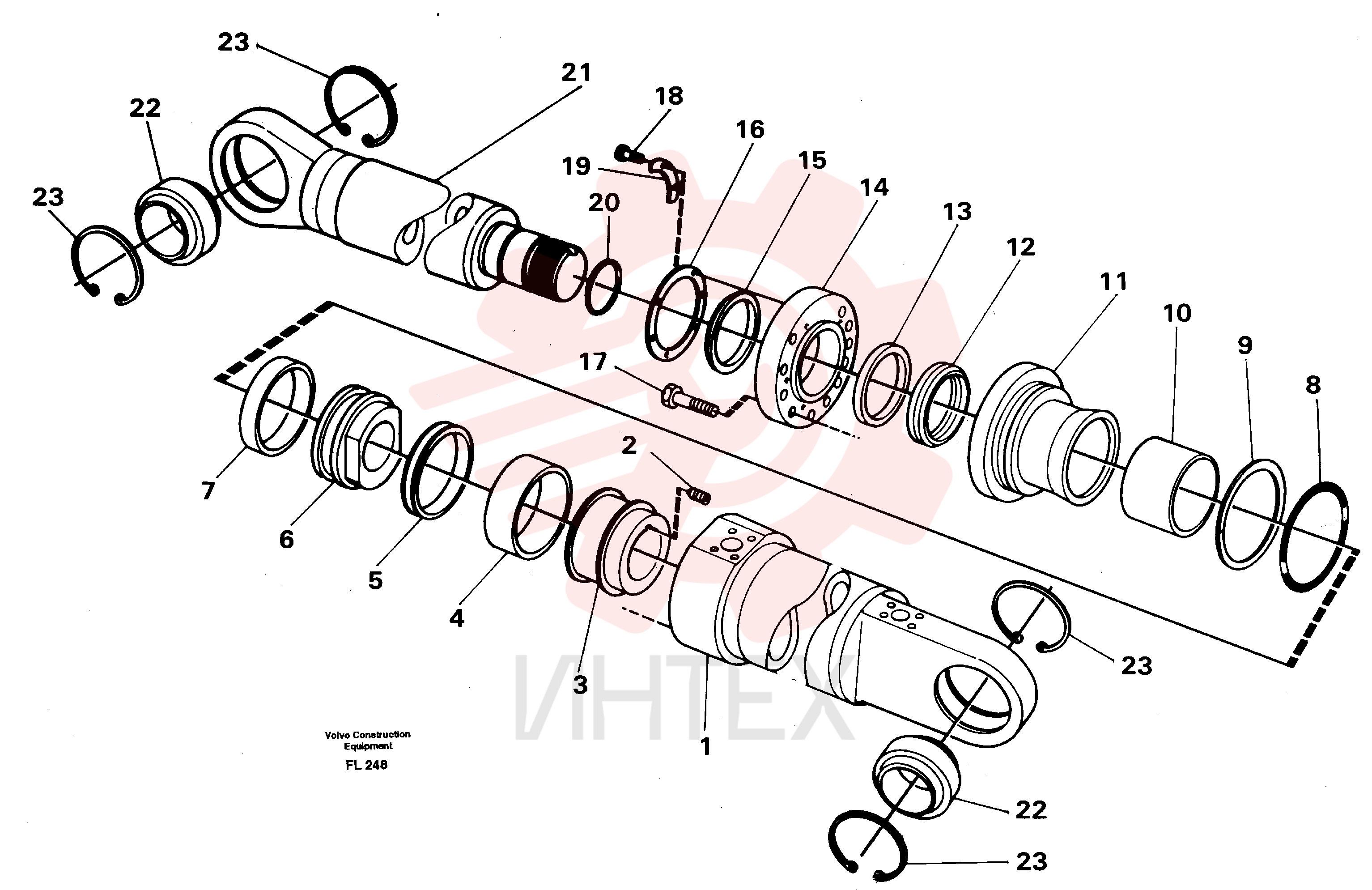 Sealing kit VOE 11997226