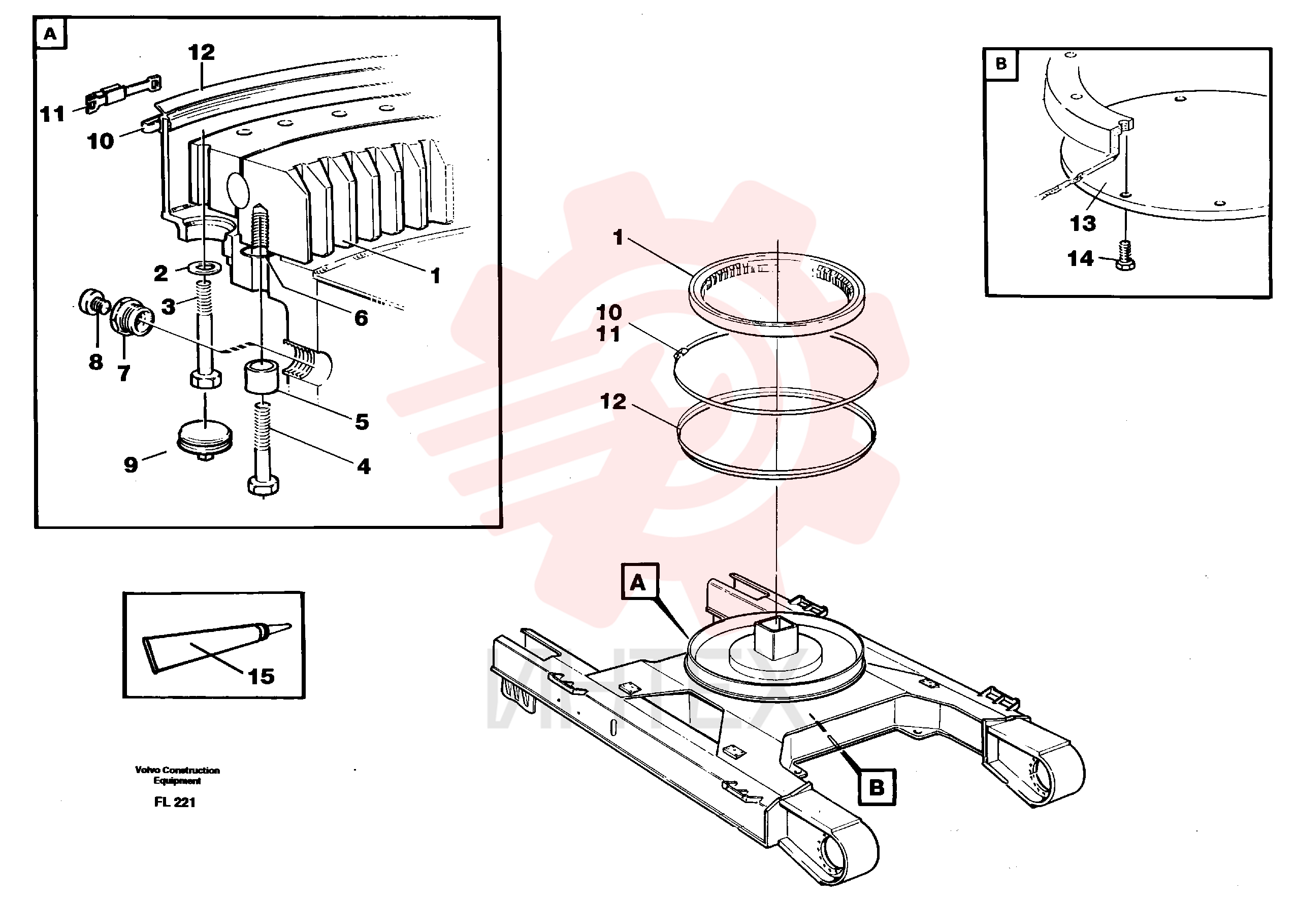 Swing bearing