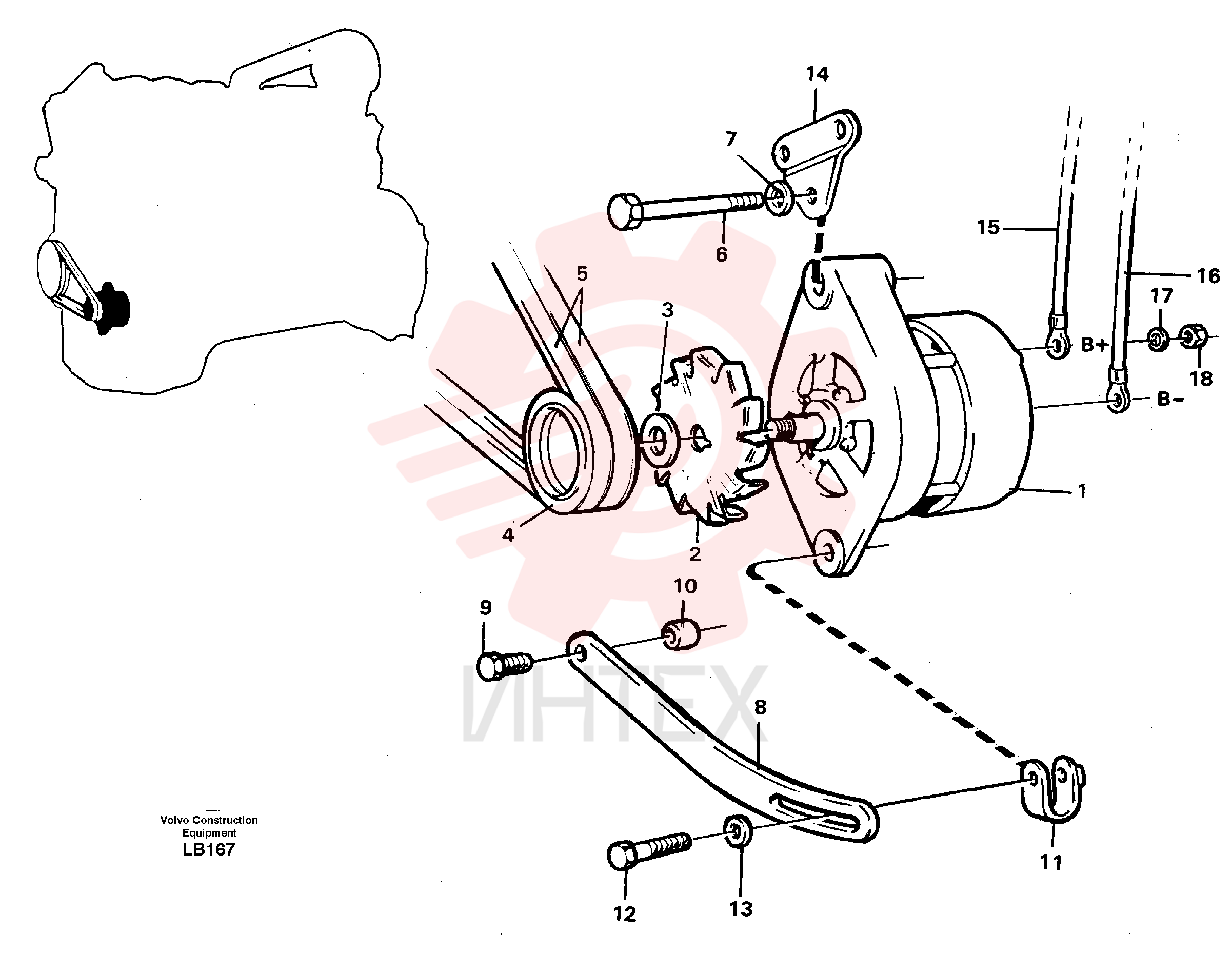 Tensioner VOE 11031972 (2)