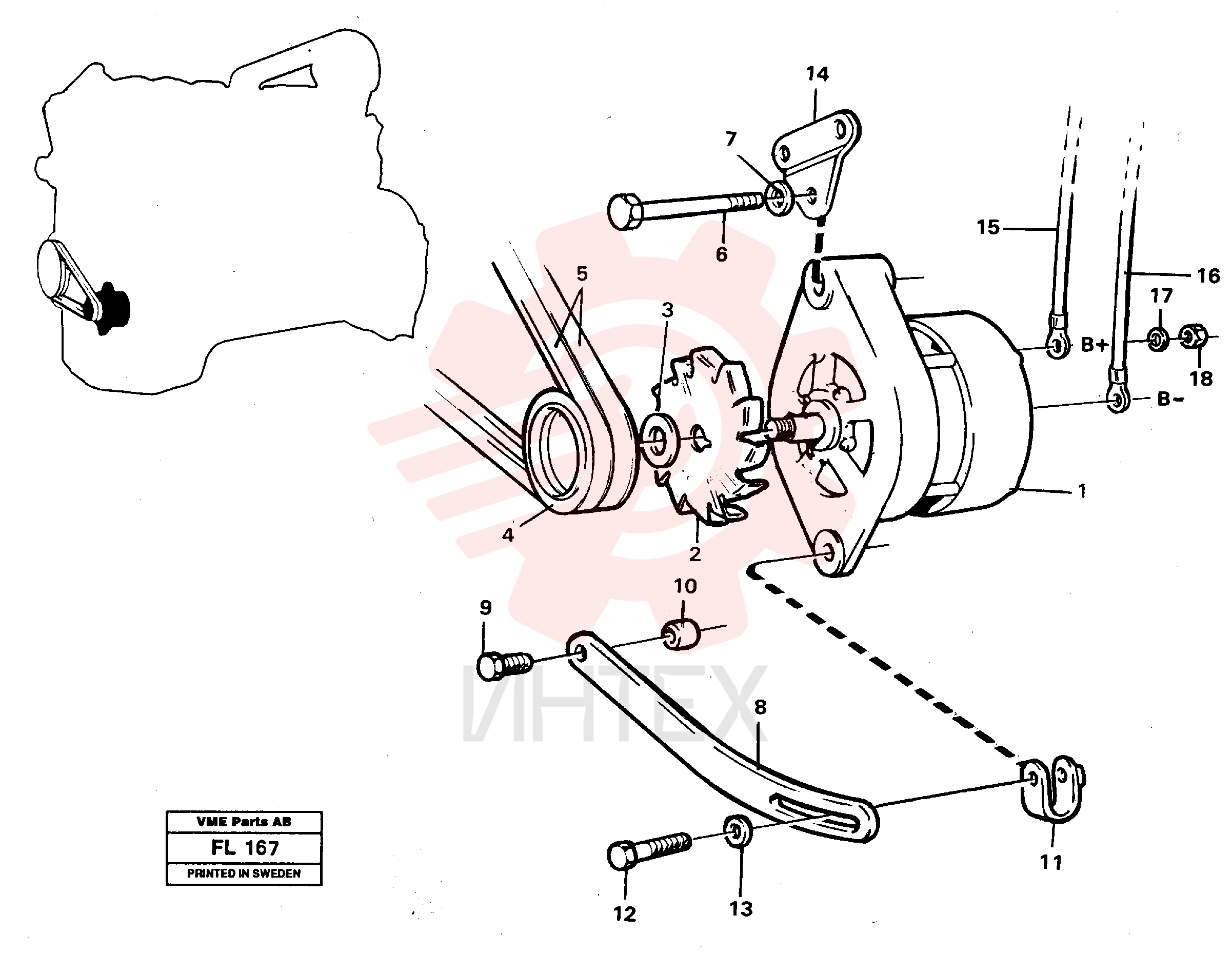 Tensioner VOE 11031972 (1)