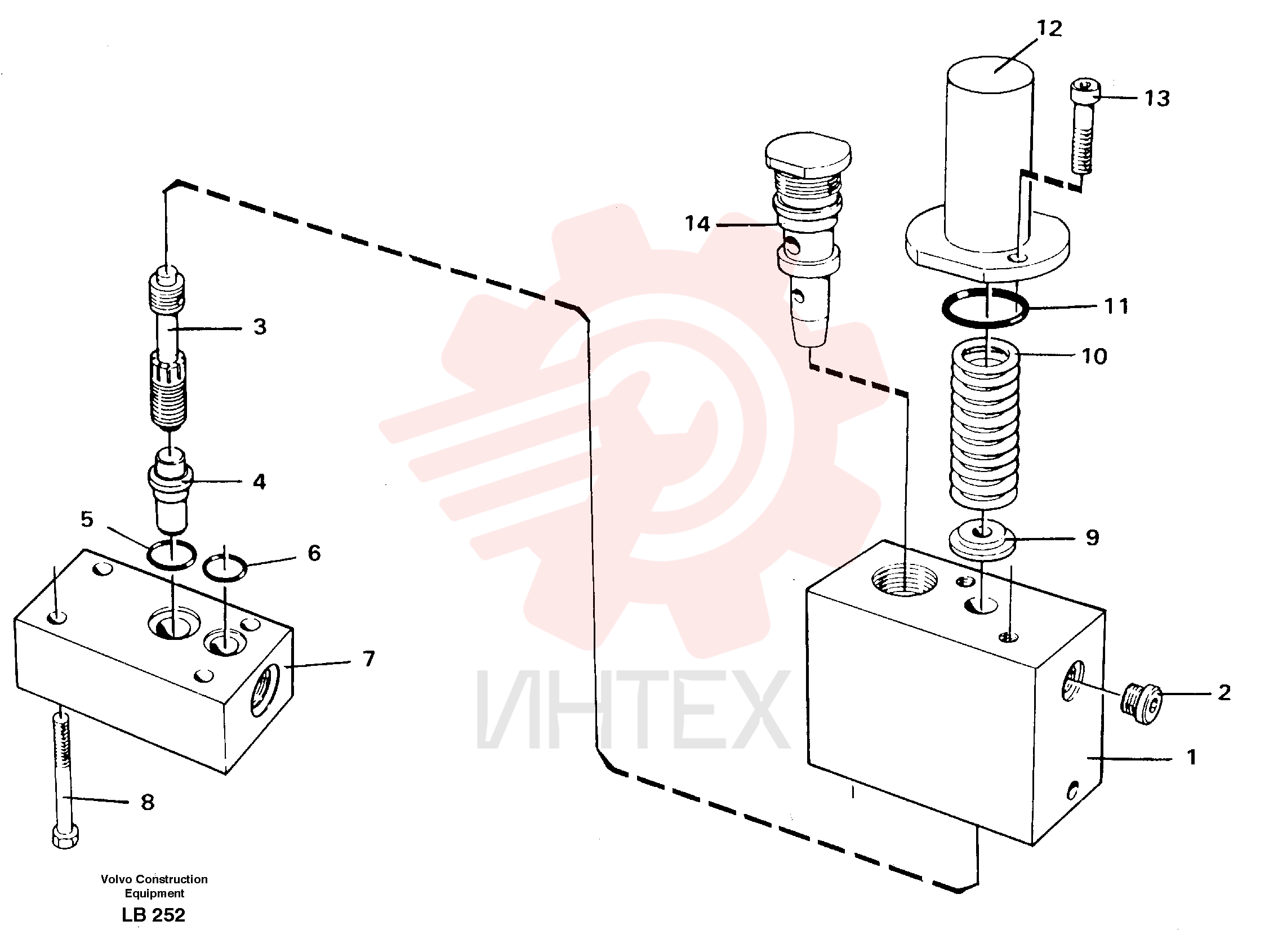 Thermostat valve VOE 14260979