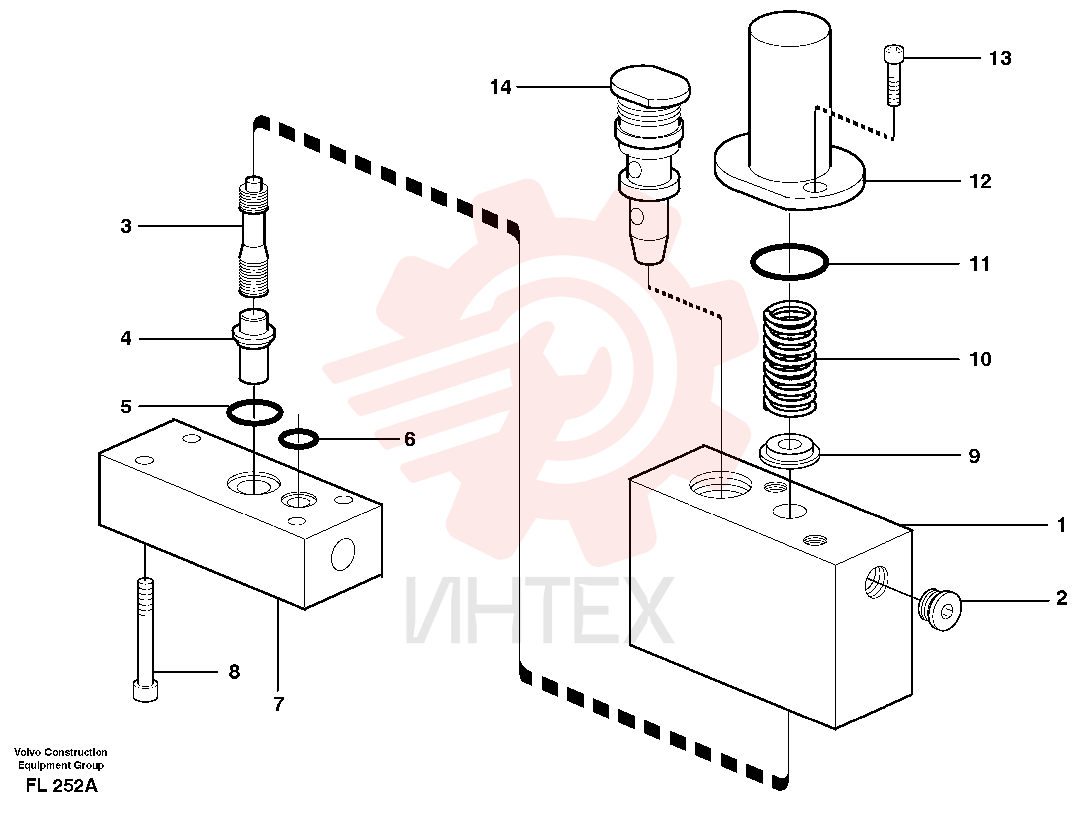 Thermostat valve VOE 14054983