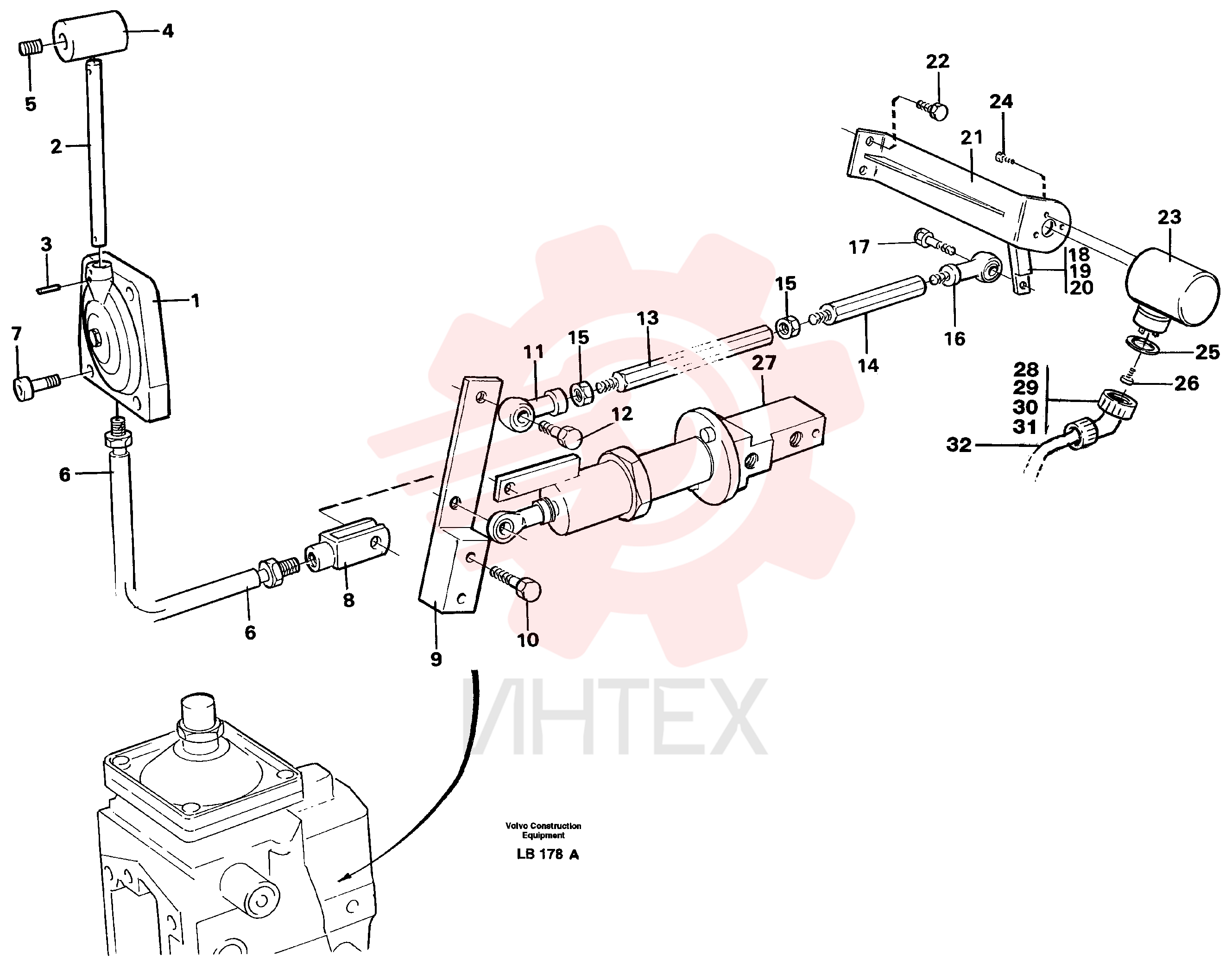 Throttle control VOE 14212913 (2)