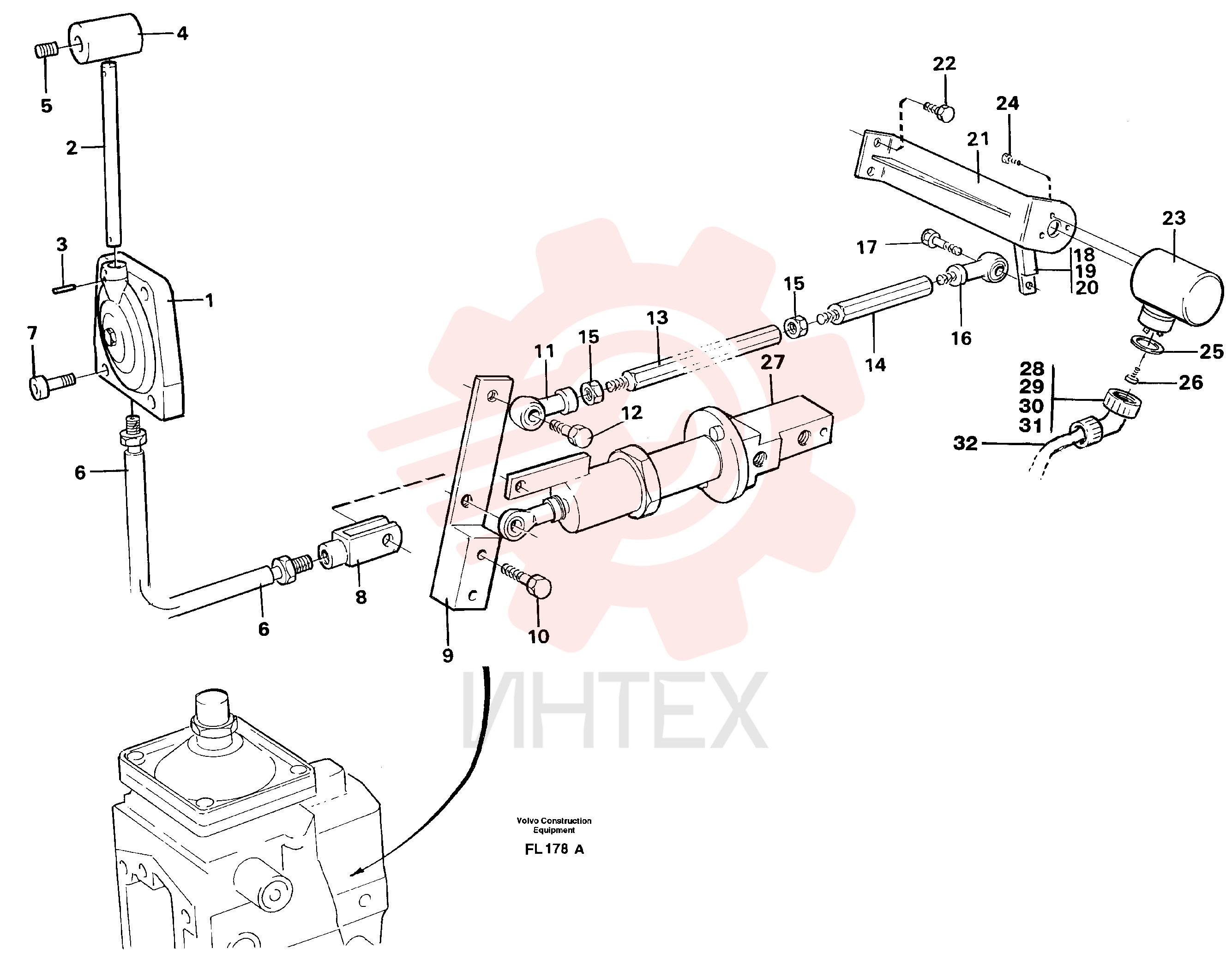 Throttle control VOE 14212913 (1)