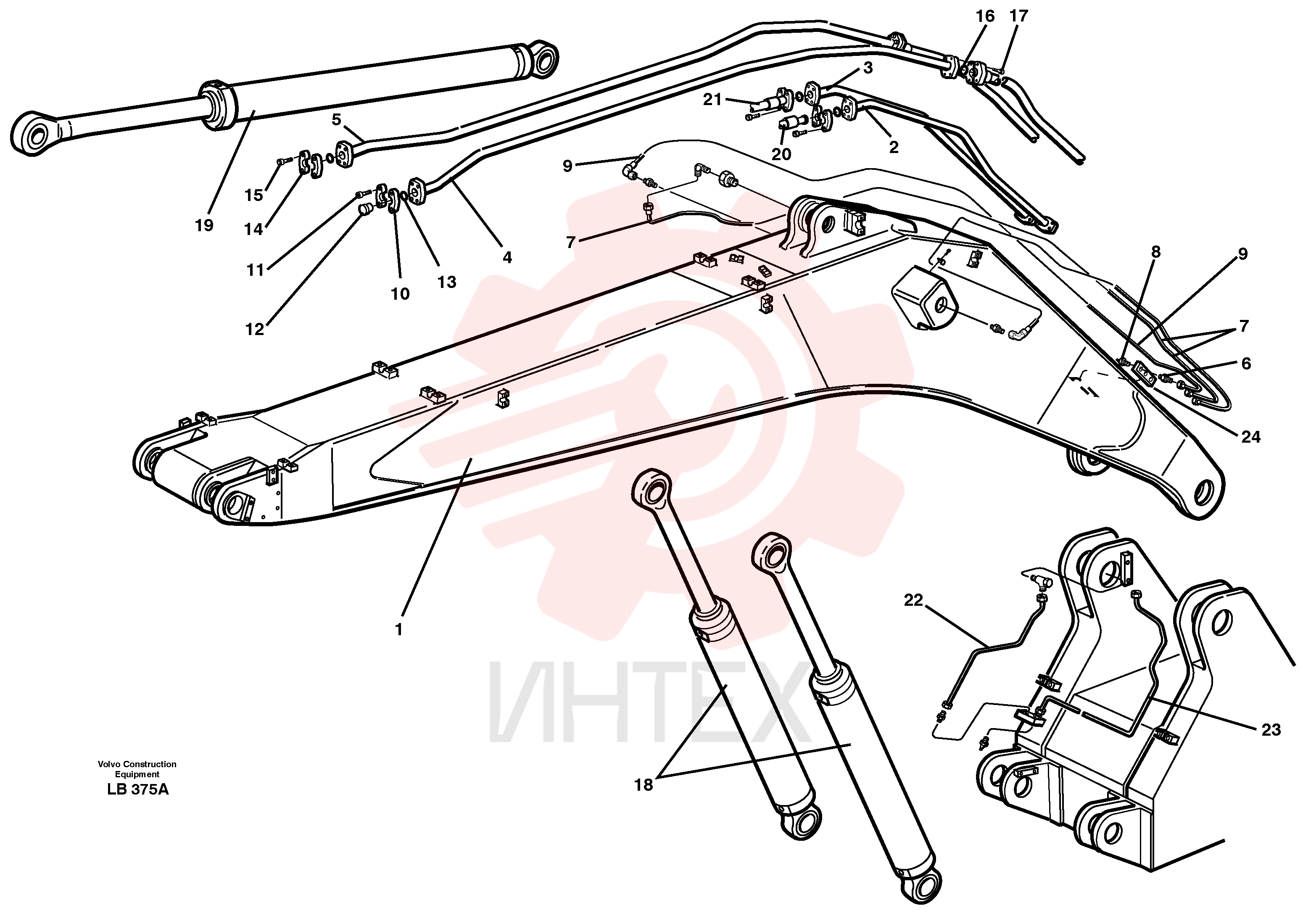 Tube Assembly VOE 14343296