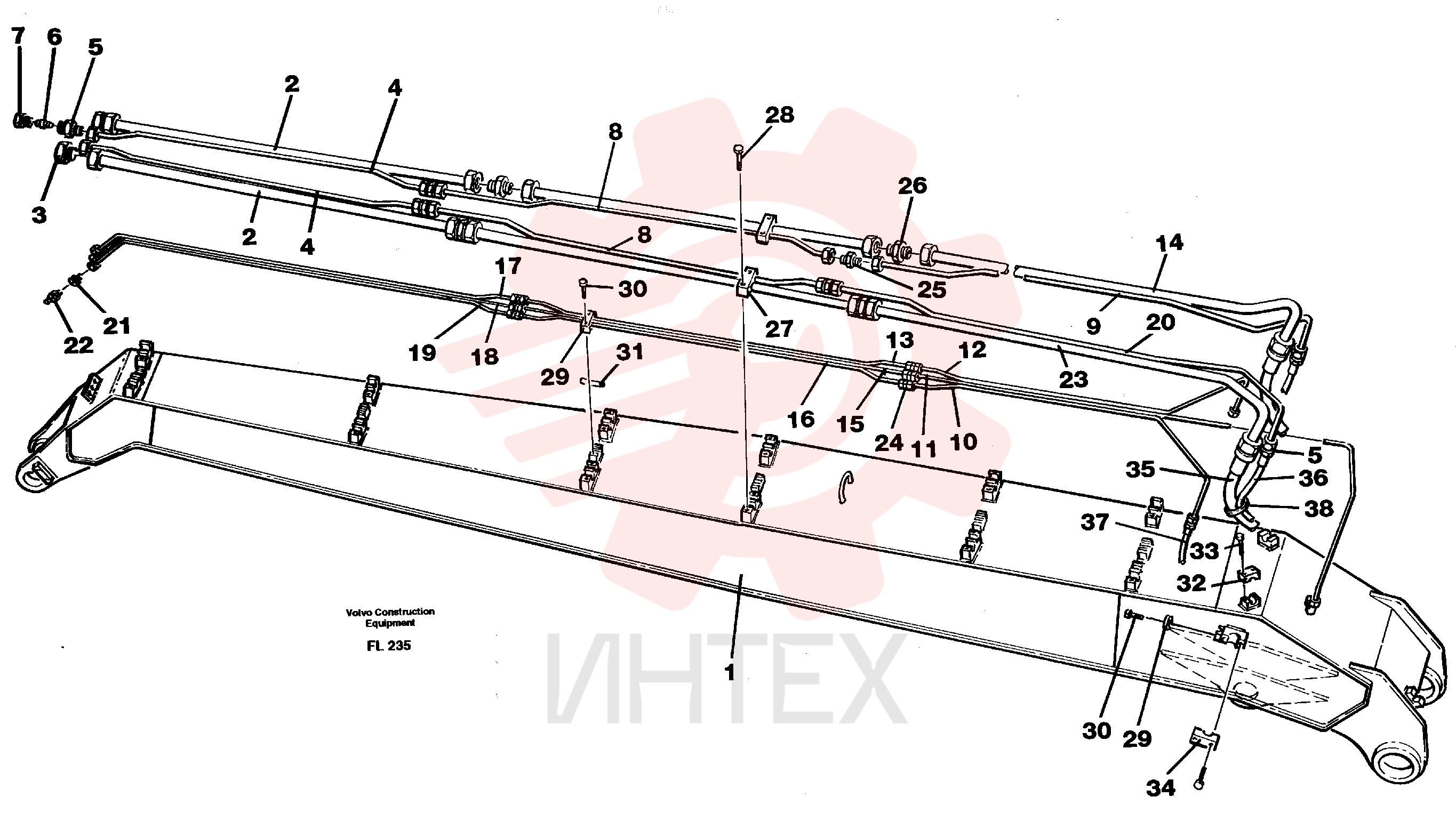 Tube Assembly VOE 14244230 (1)