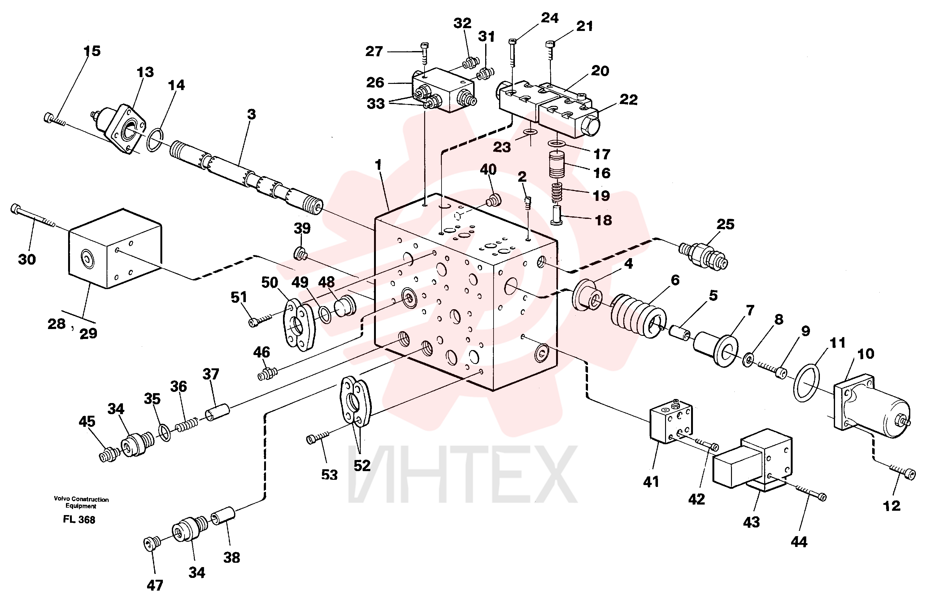 Valve housing VOE 14263203