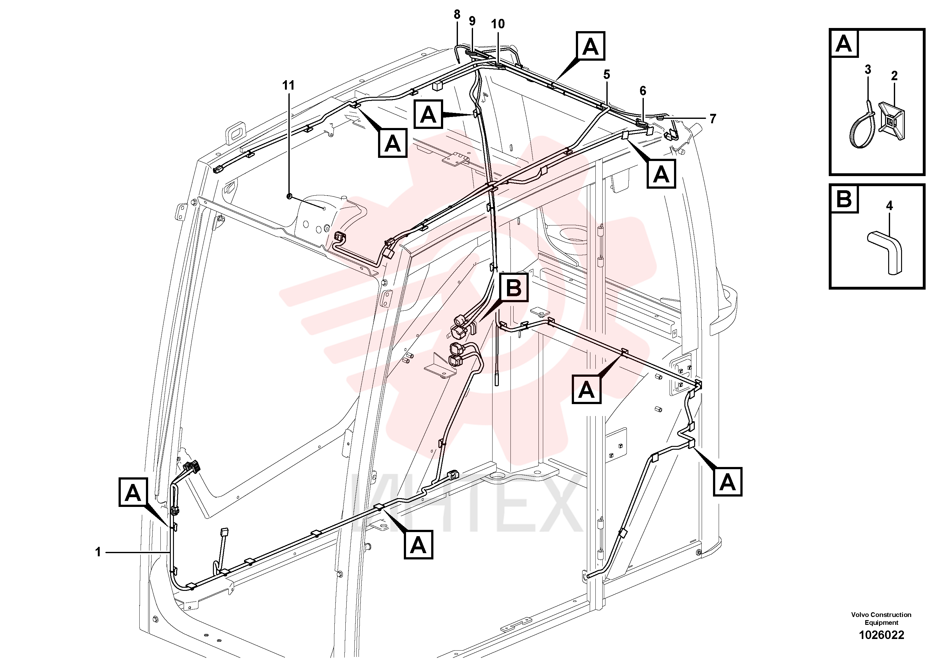 Cable harness
