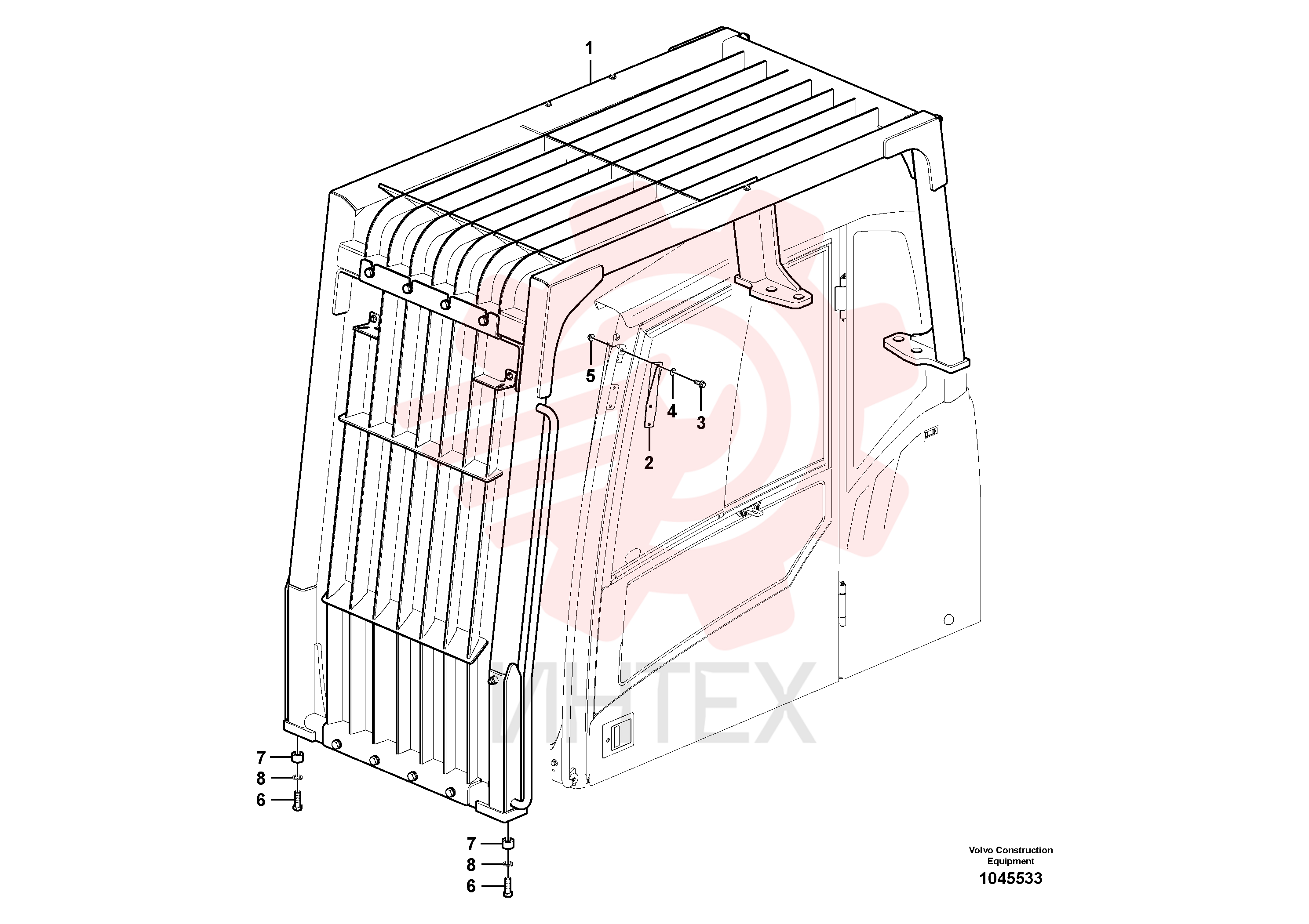 Protecting grating