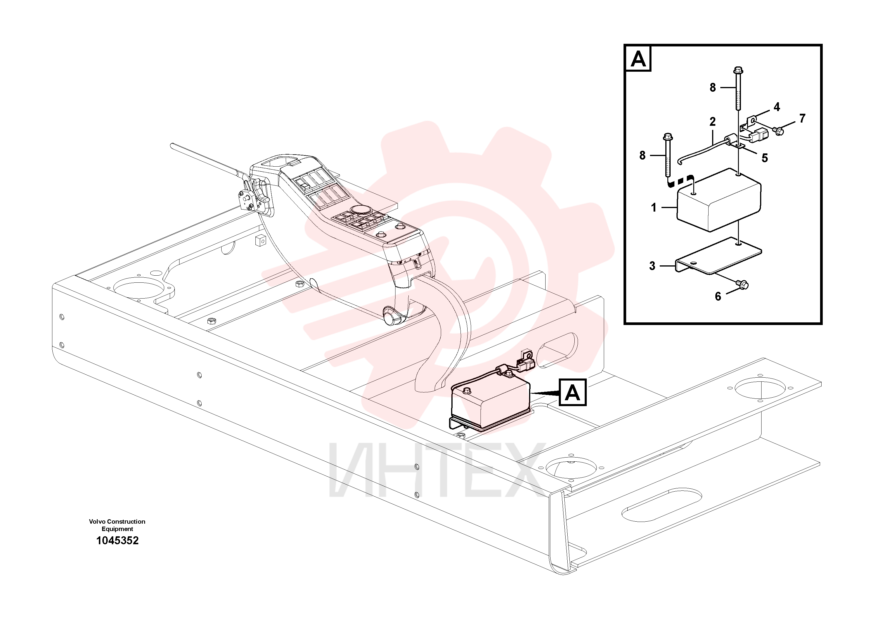 Reversing warning unit