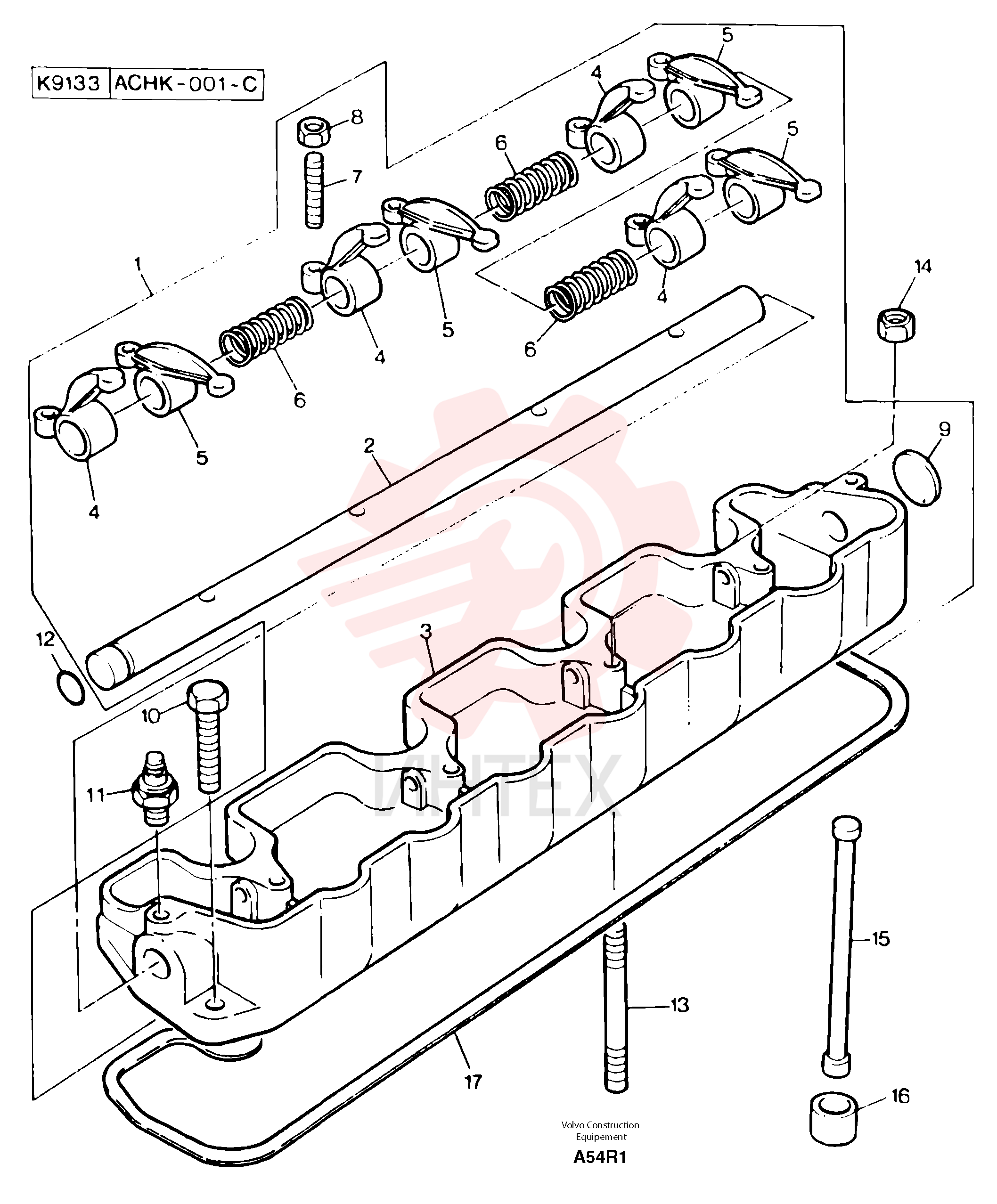 Rocker shaft